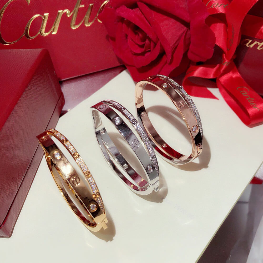 Cartier Love Bracelet 2 in 1 Bangle - Original Replica Club