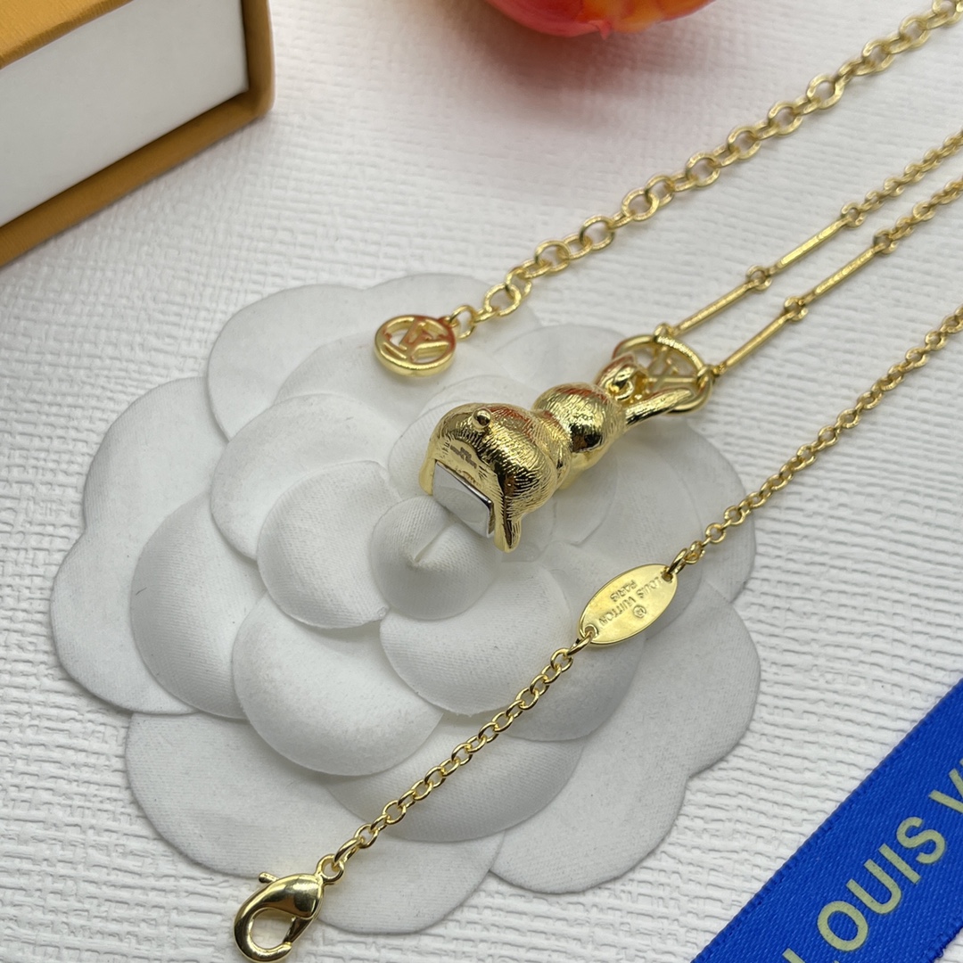 Louis Vuitton Rabbit Necklace - Original Replica Club