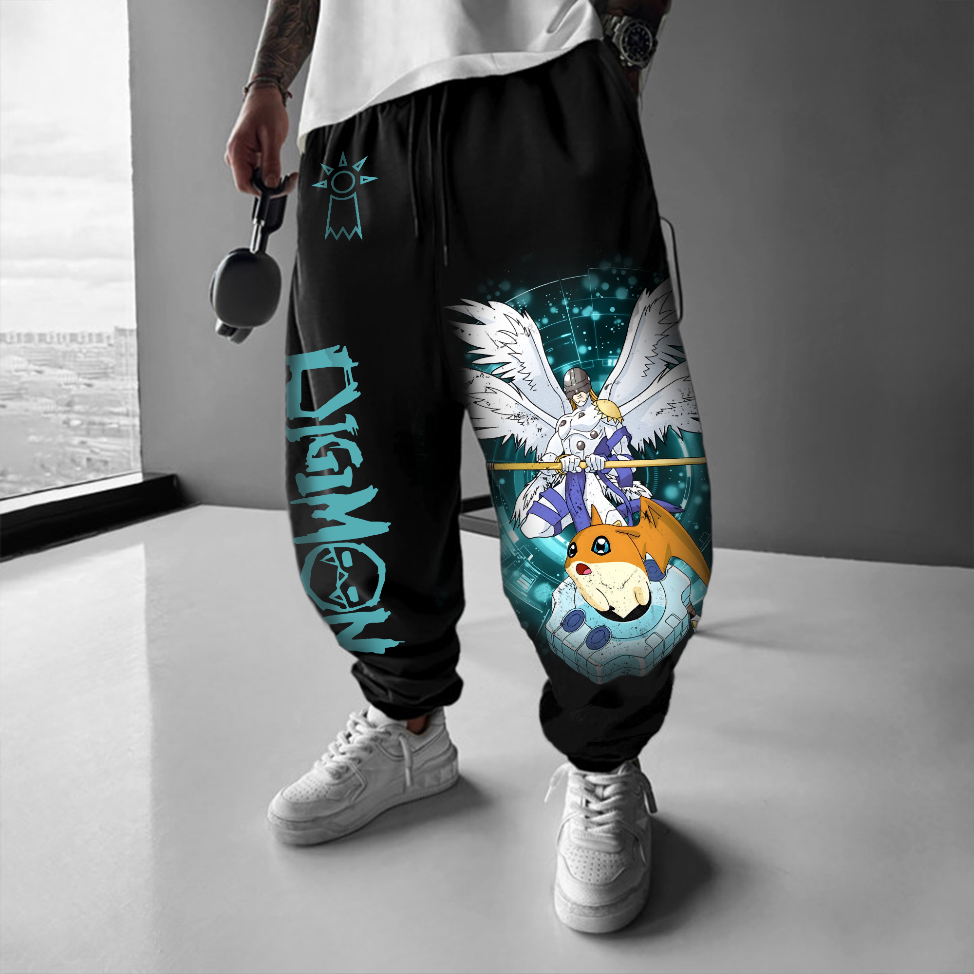 Unisex  “Comicssoul”  Anime Style Retro Pants