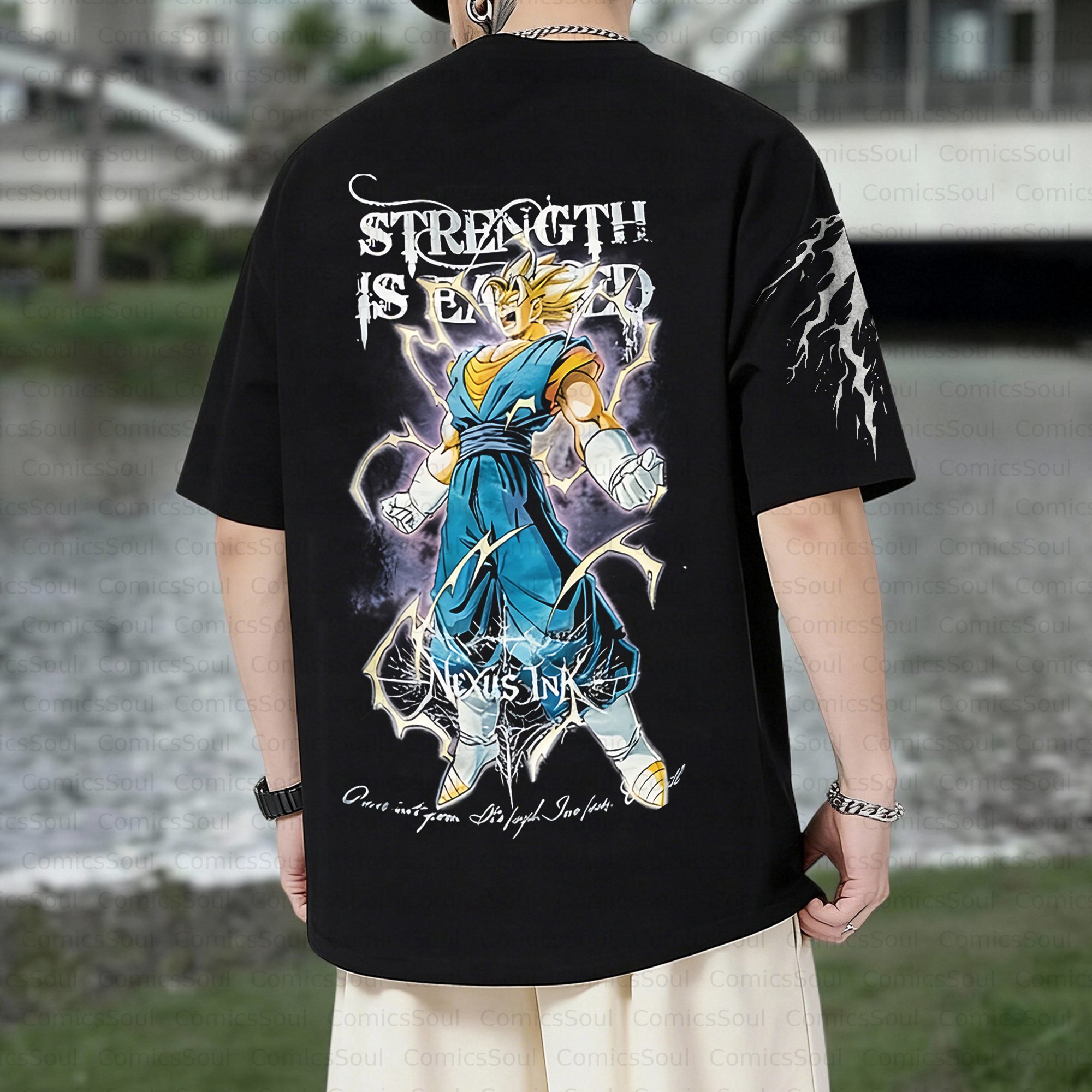 Unisex Anime Inspired Vintage T-Shirt