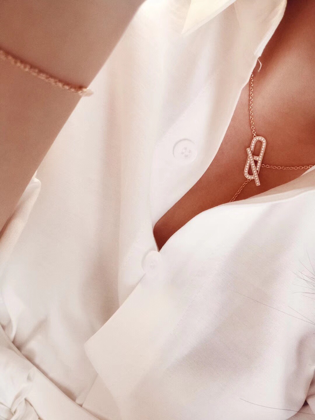Hermes Hot Sale Pig Nose Necklace - Original Replica Club
