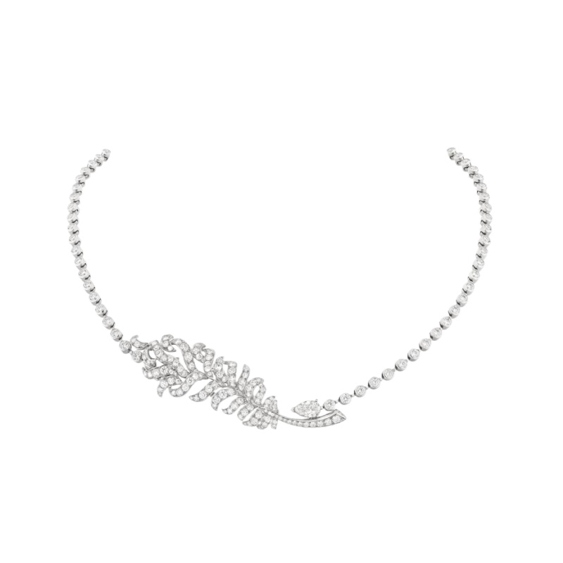 Replicate PLUME DE CHANEL NECKLACE(1:1 replica) - Original Replica Club