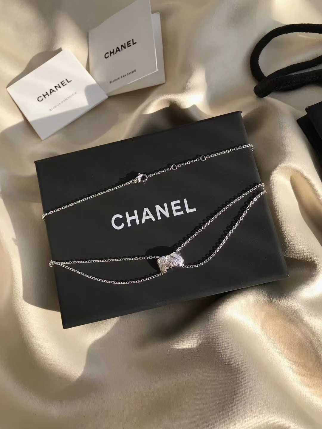 Chanel Coco Crush White Gold Necklace - Original Replica Club