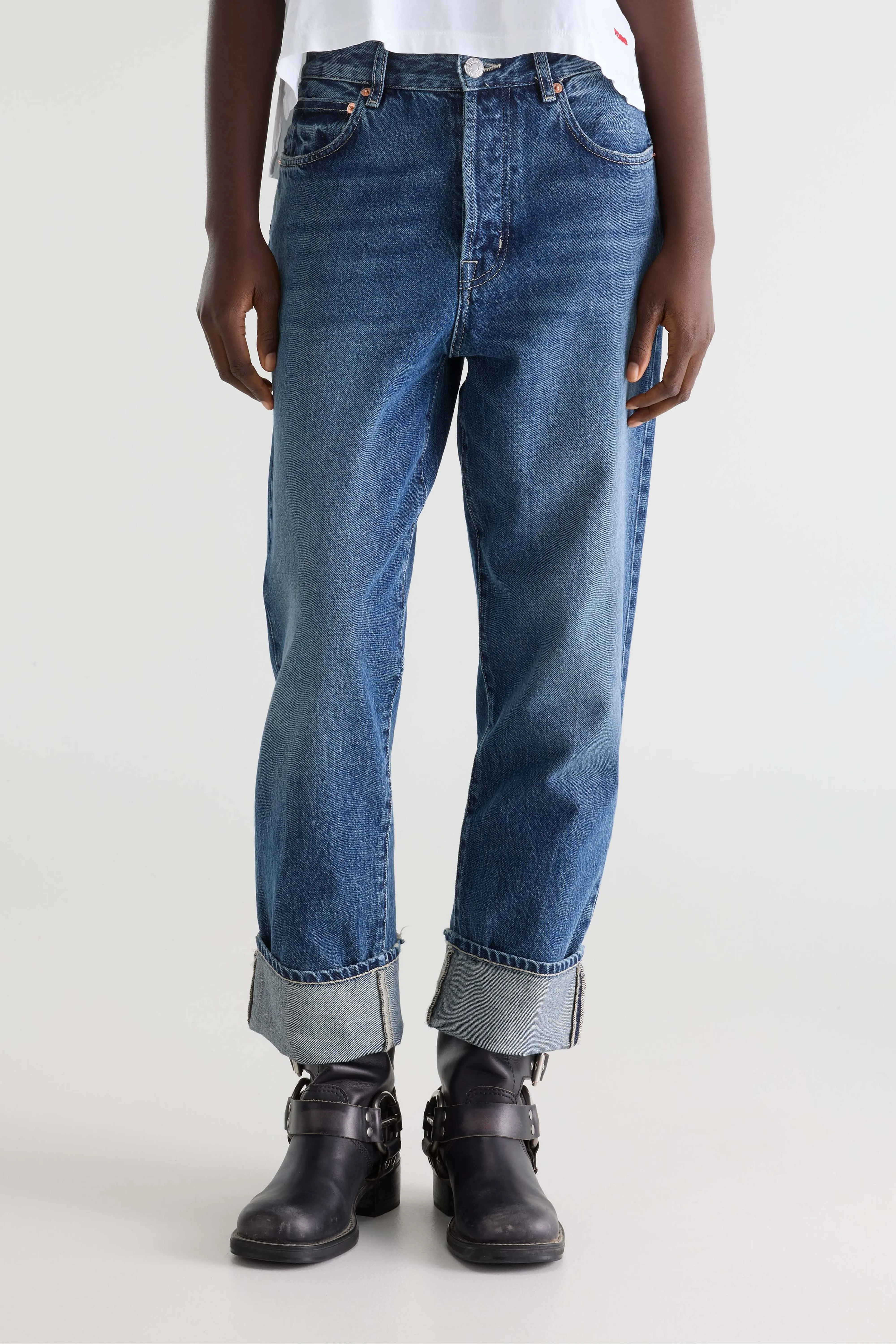 Bellerose Denim N. 46 - wide jeans (252 / W / VINTAGE MD BLUE)