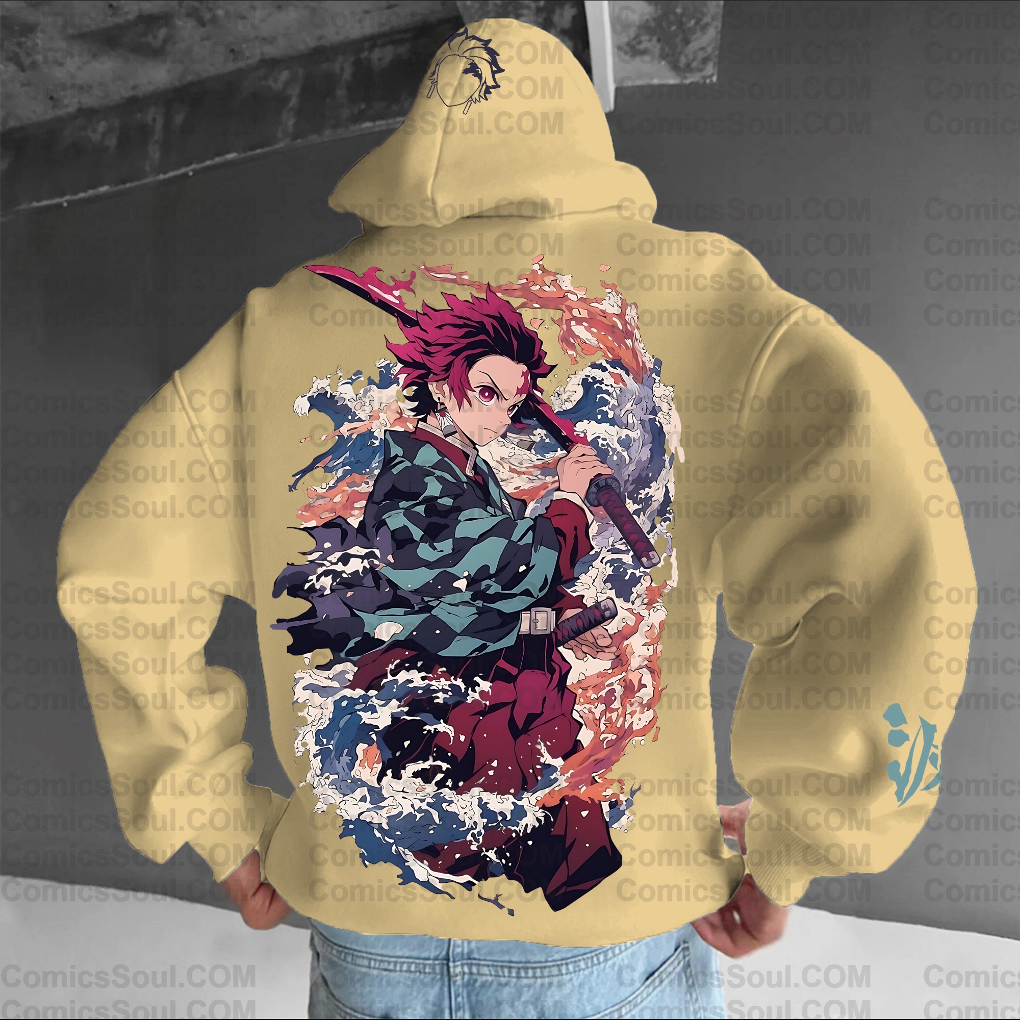 Unisex “ Comicssoul   ” Graphic Streetwear Vintage Hoodie
