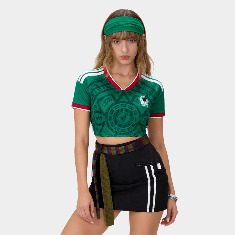 World Cup National Team Cropped Soccer Jersey