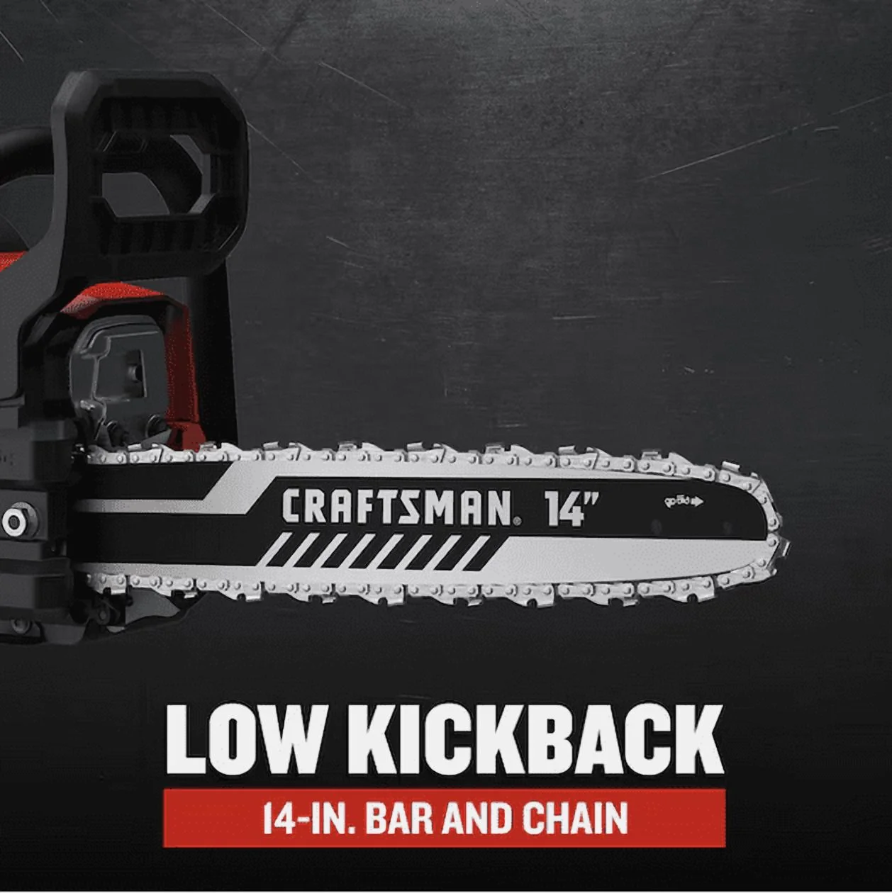 Craftsman S1450 CMXGSAMY42N4 42cc 2-Cycle 14" Gas Chainsaw - Image 5