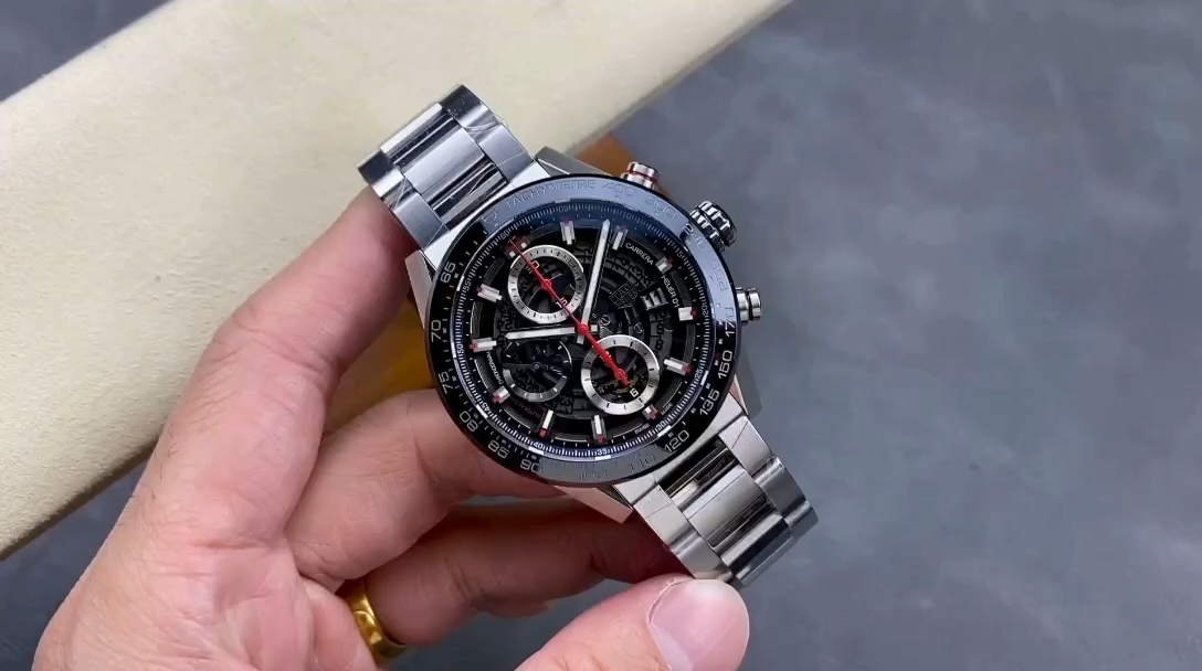 TAG Heuer Carrera Heuer 01 Black Automatic CAR2A1W.BA0703 43mm