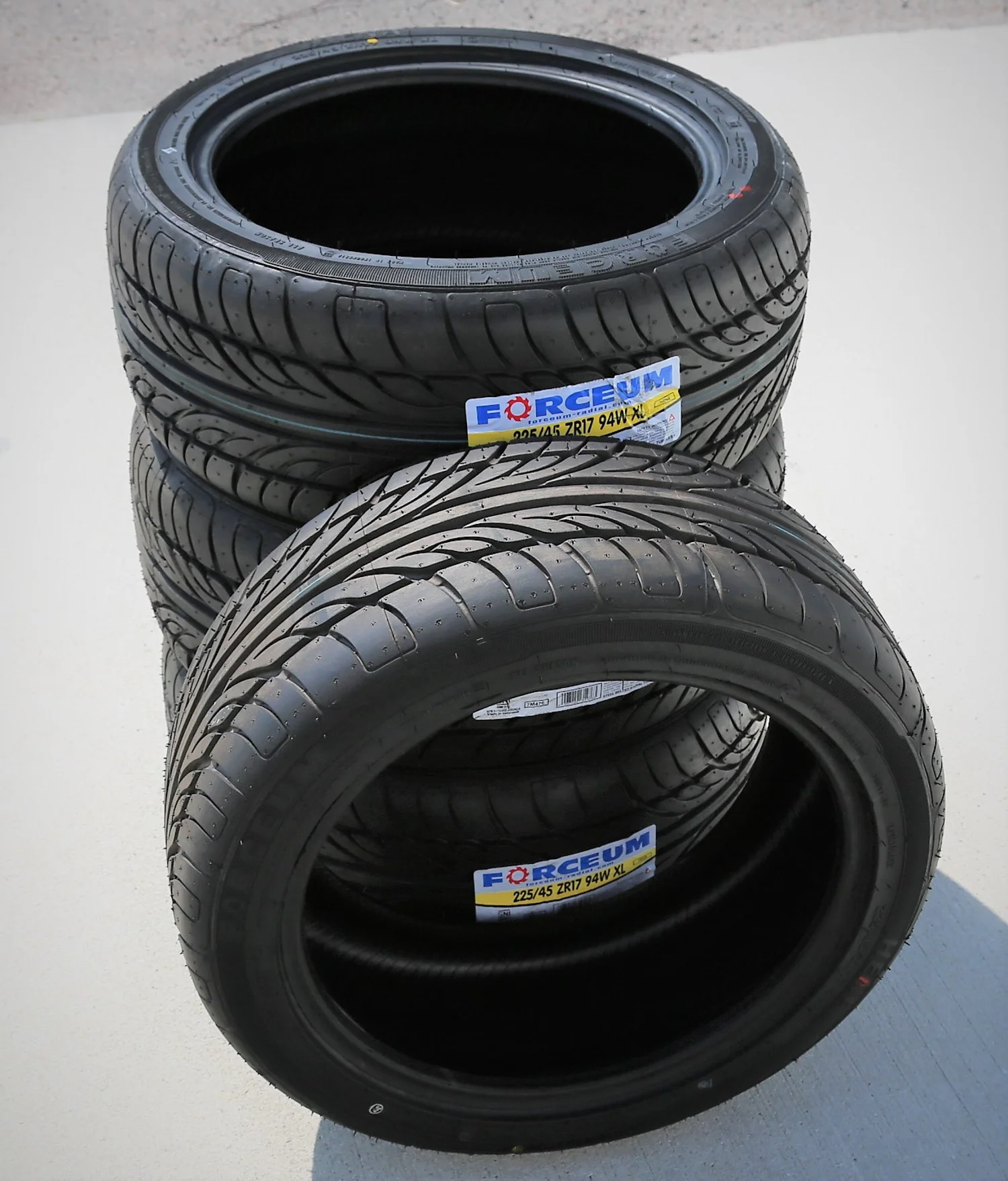 Set of 4 (FOUR) Forceum Hena 225/45R17 ZR 94W XL A/S High Performance Tires Fits: 2017-19 Chevrolet Cruze Diesel, 2021 Toyota Corolla S - Image 8