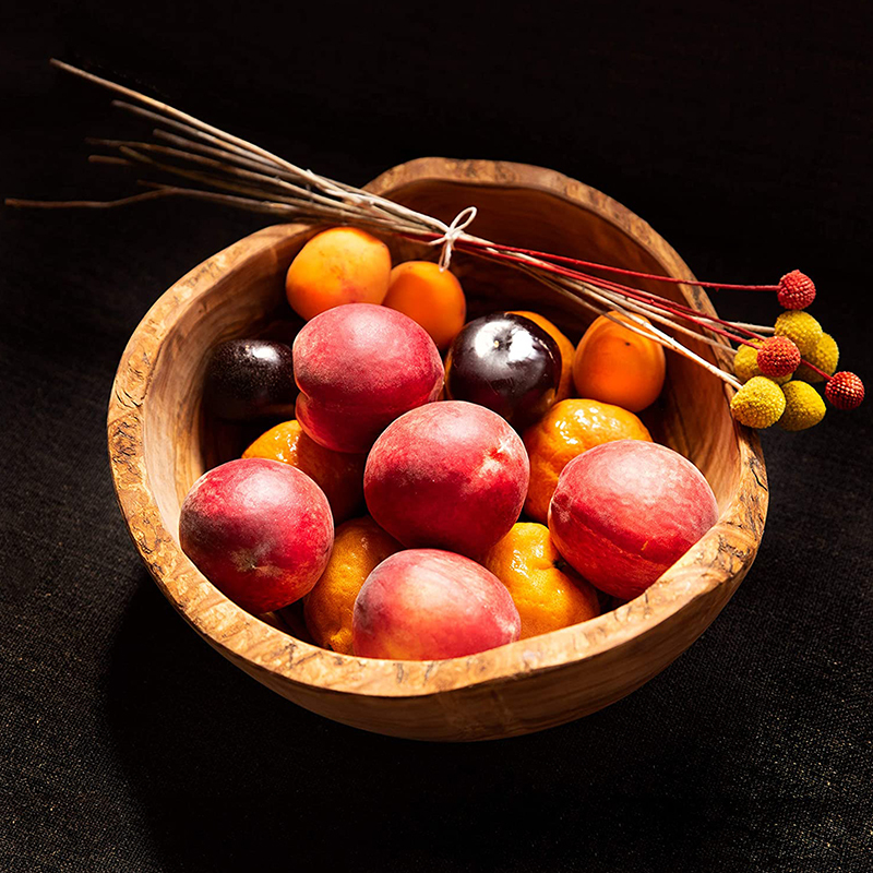 Olive Wood Round Cutting & Serving Board