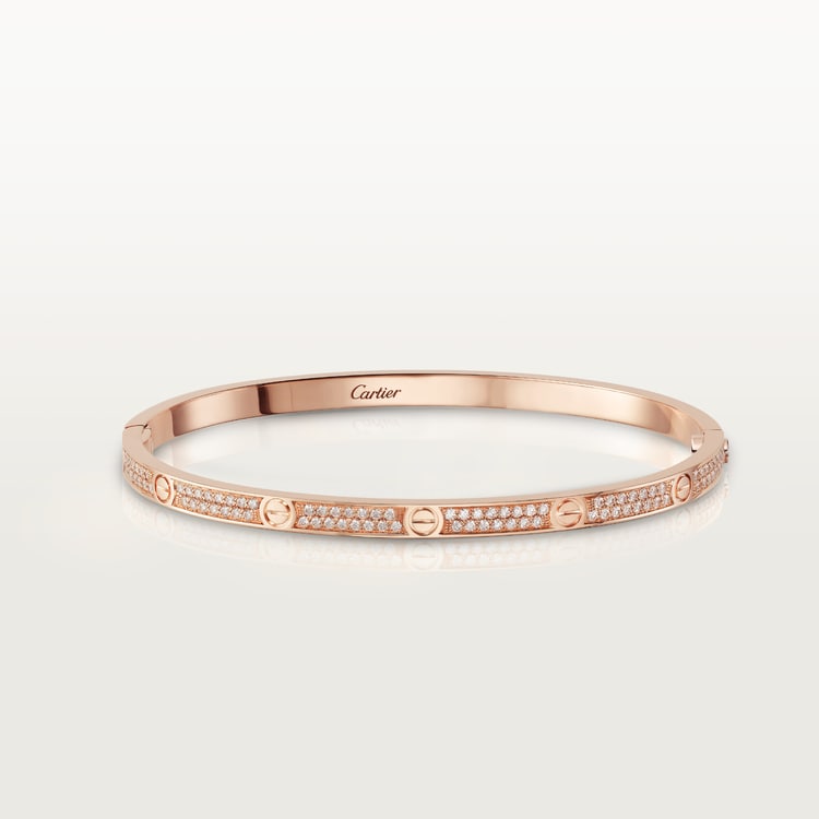 Replicate LOVE bracelet, small model, paved(1:1 replica) - Original Replica Club