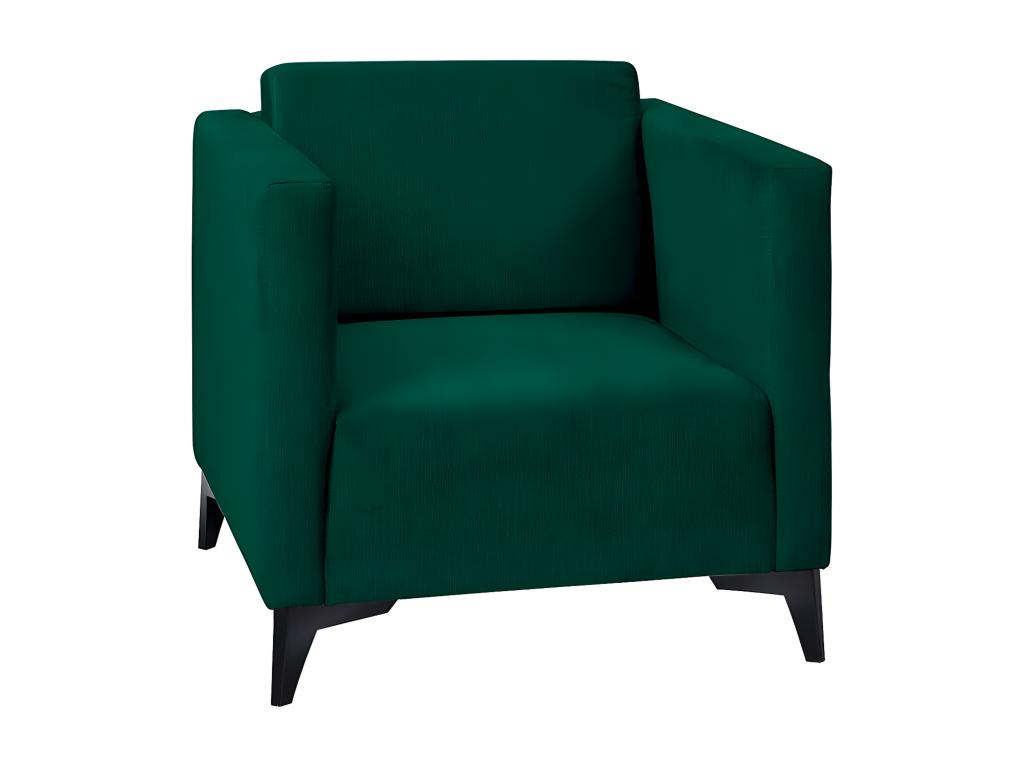 Sillón Confortzx K102 - Verde - 74x76x82cm - Tapiz - Patas Plástico