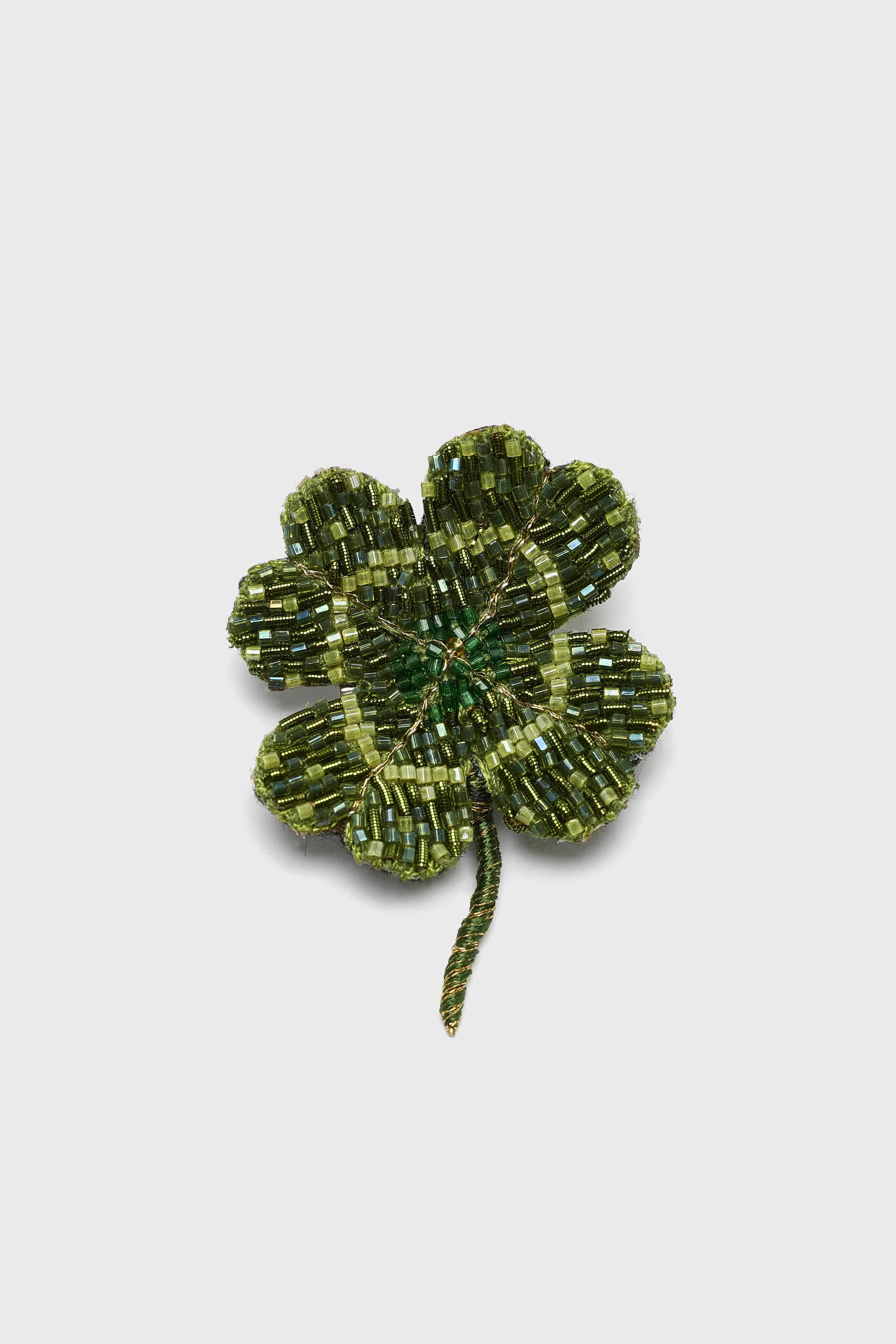 Bellerose Vintage Clover Brooch (251 / W / GREEN)