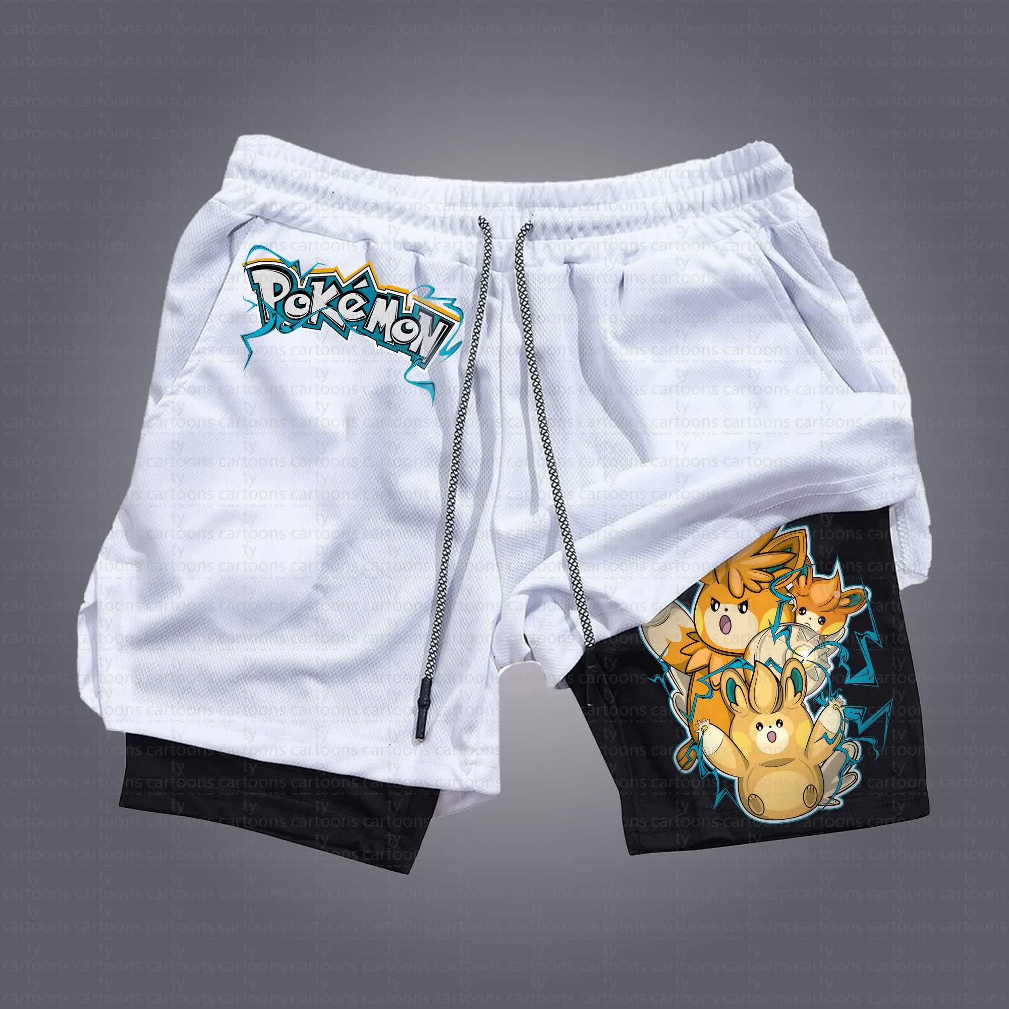 Unisex  “Comicssoul” Casual Anime Streetwear Shorts