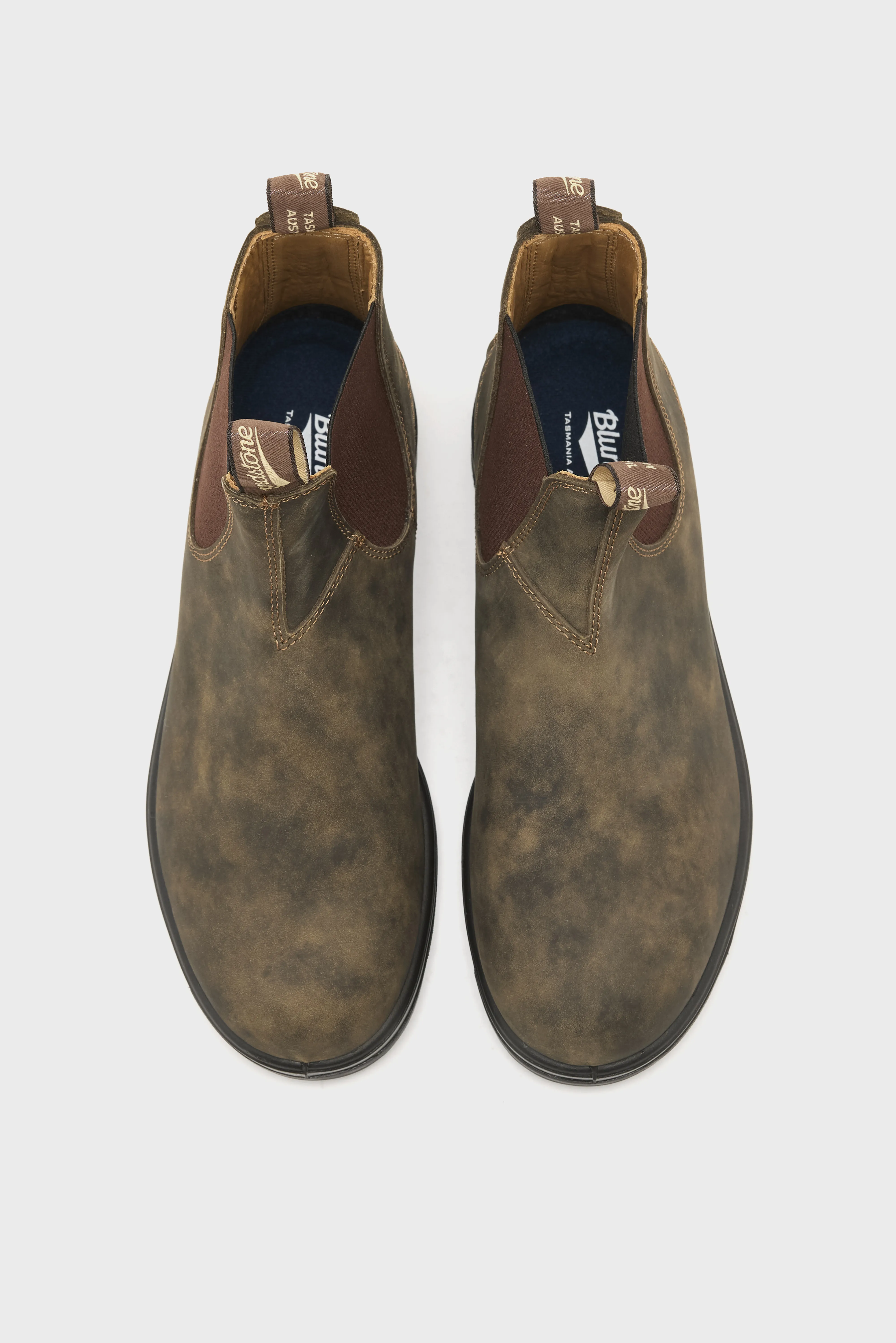 Bellerose 585 Classic Chelsea Boots for Men (242 / M / BROWN)