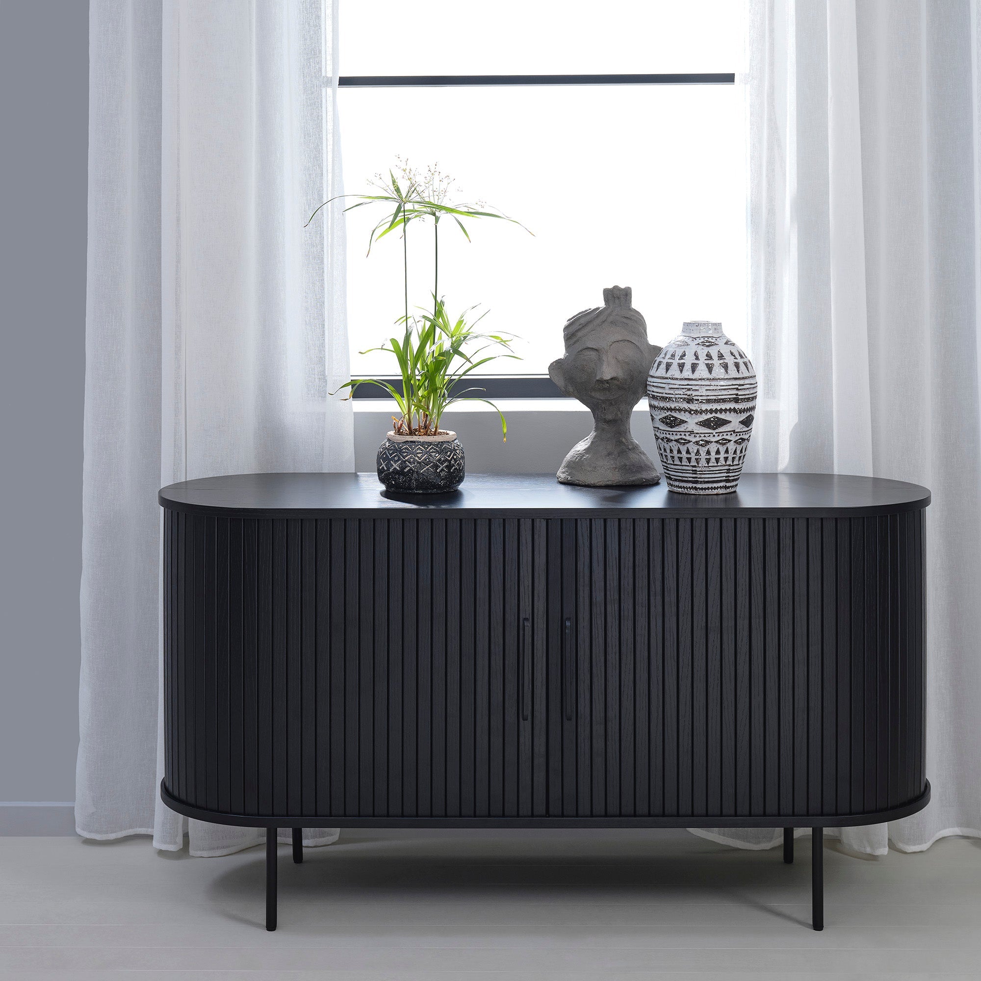 Rebellenclub Taree Dressoir M - Zwart