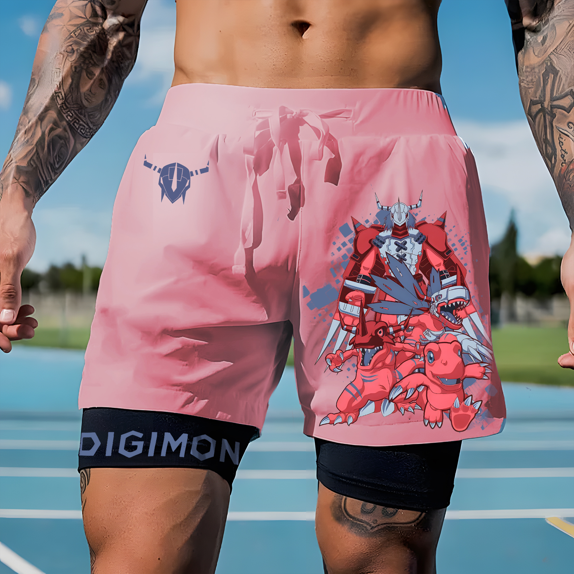 Unisex  “Comicssoul” Casual Anime Streetwear Shorts