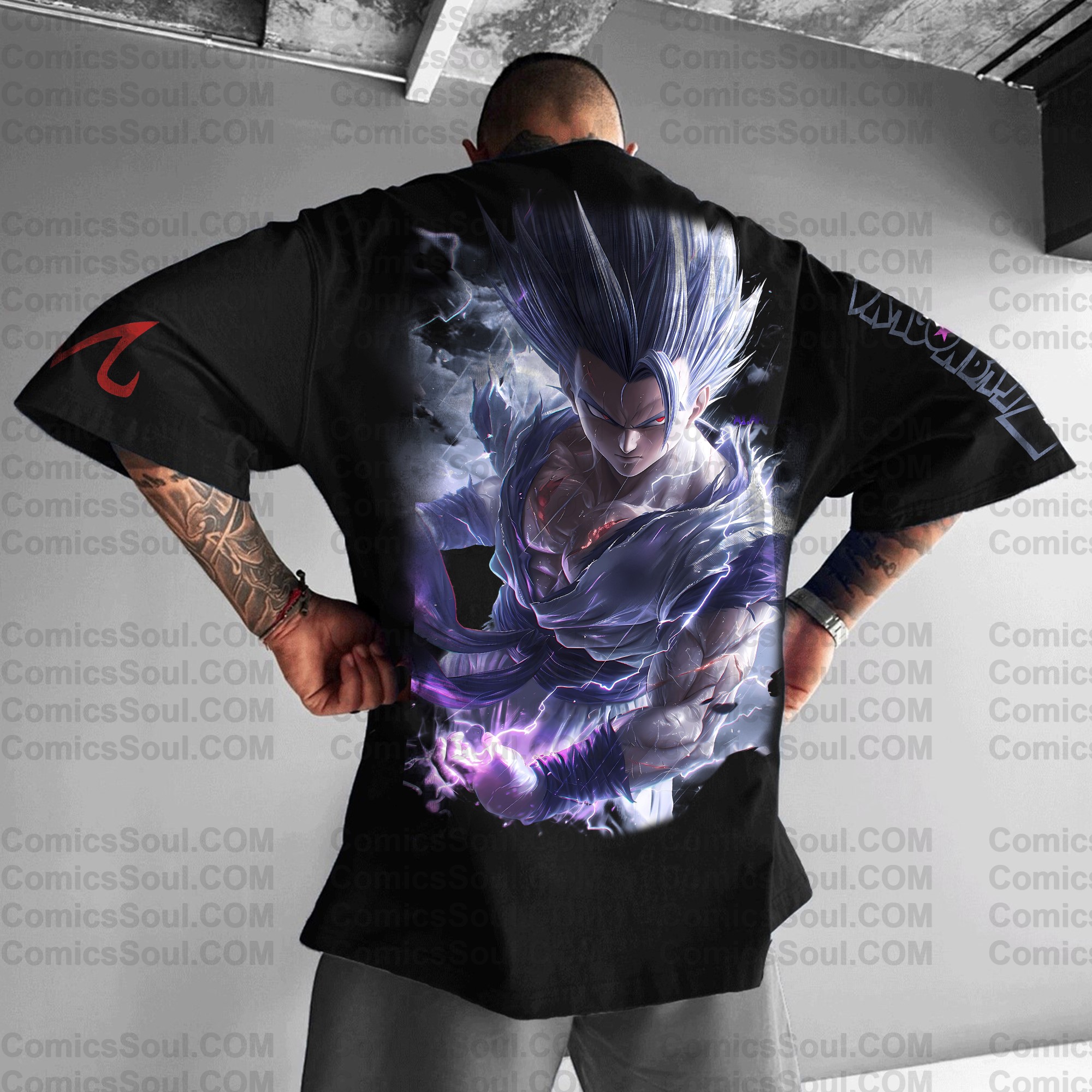 Unisex Anime Inspired Vintage T-Shirt丨DragonBall