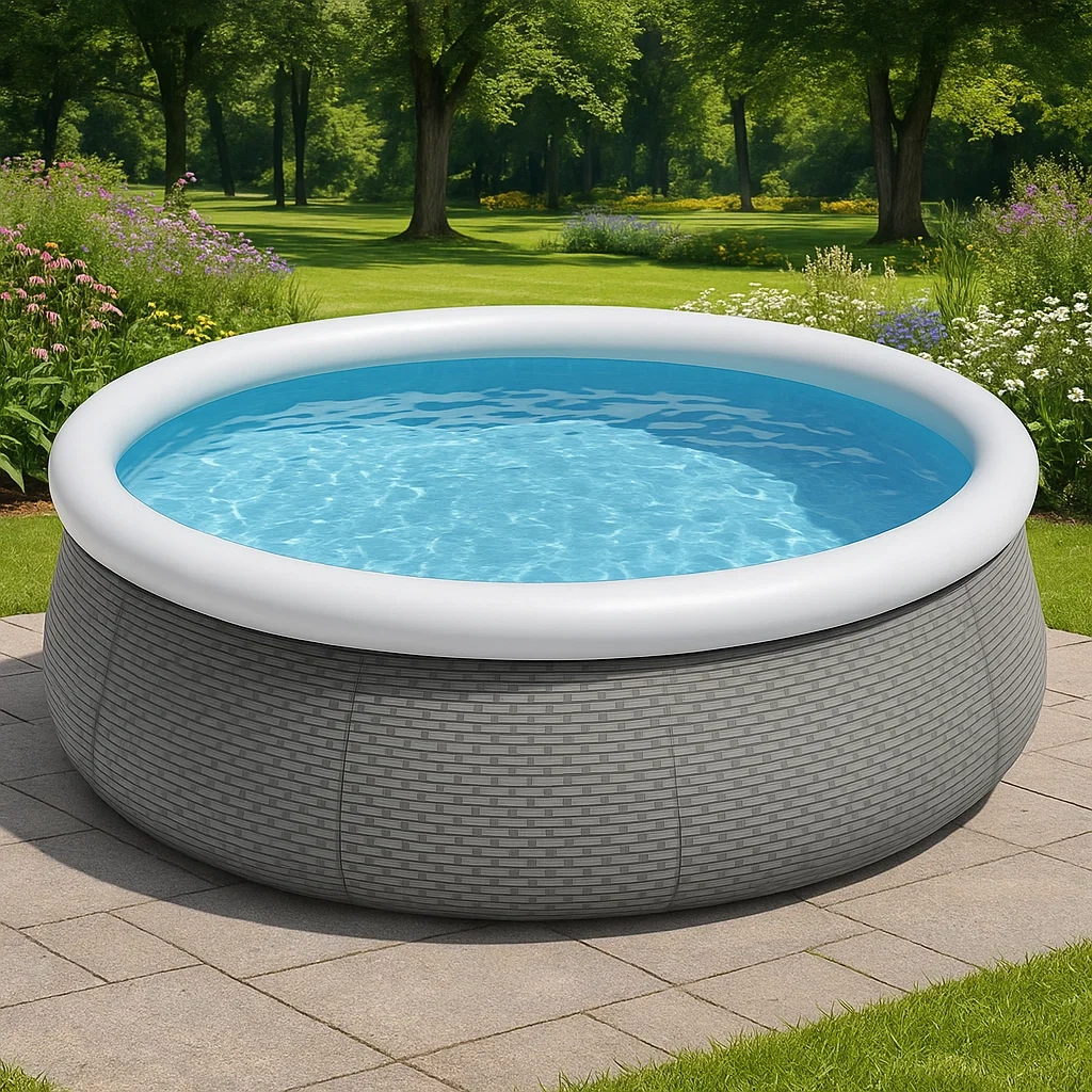 Piscina desmontable redonda 400x400x100 con purificador yxJHgdRy37AQ