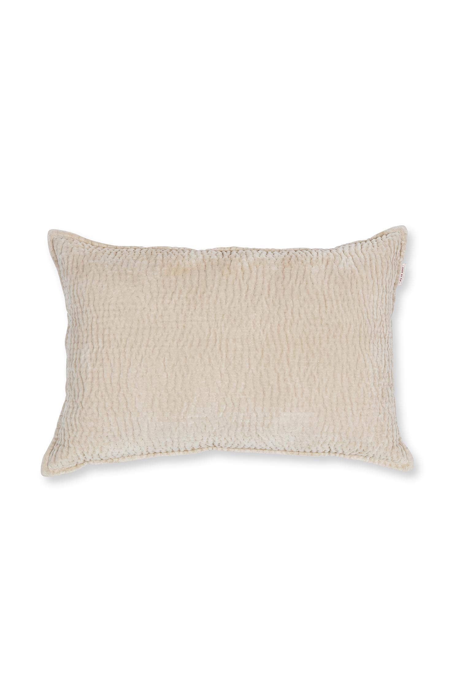 Cushion Velvet Sky Sand