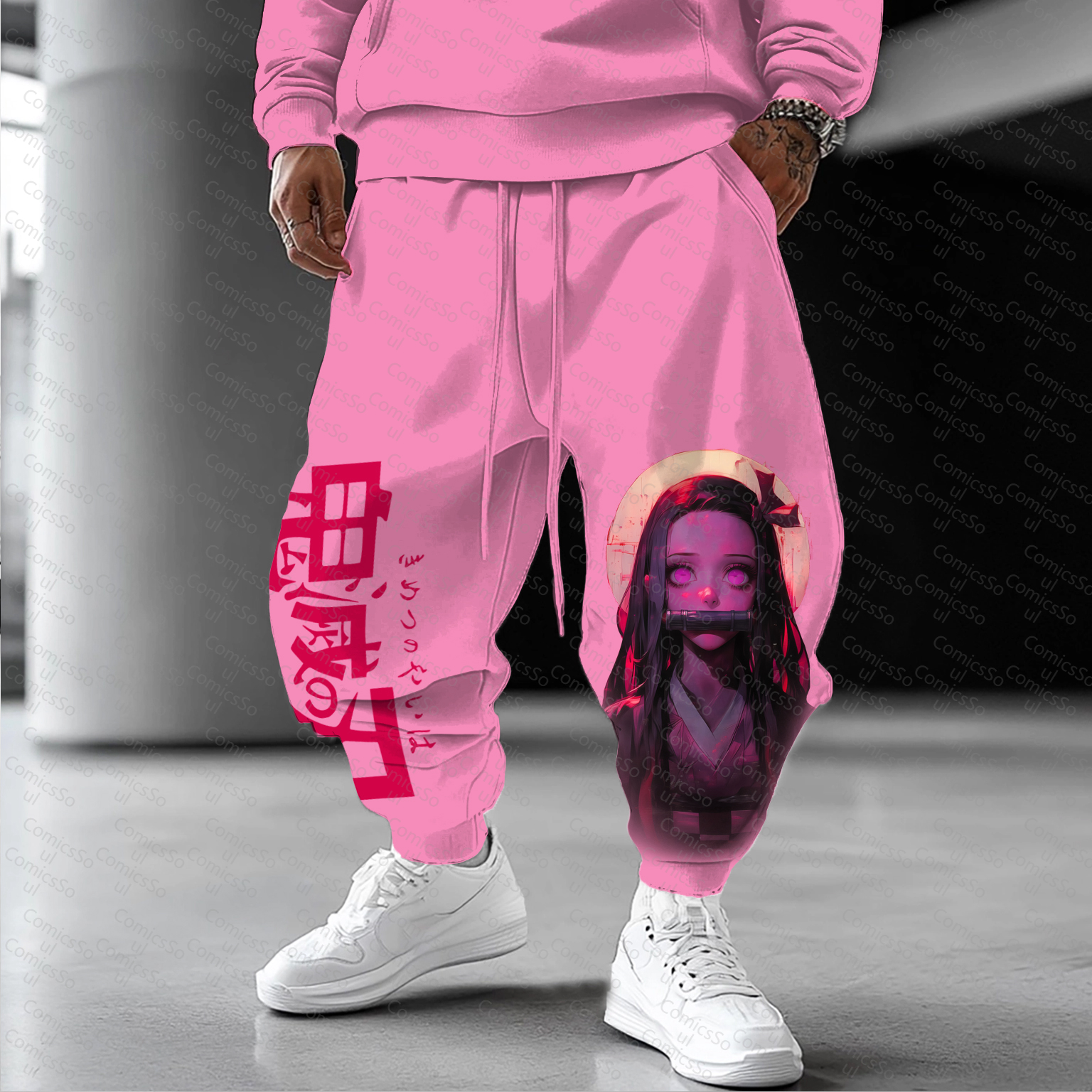 Unisex  “Comicssoul” Casual Anime Streetwear Pants