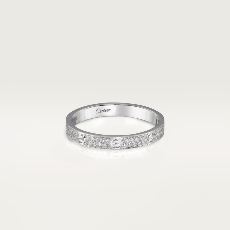 Replicate LOVE ring, mini model, paved(1:1 replica) - Original Replica Club