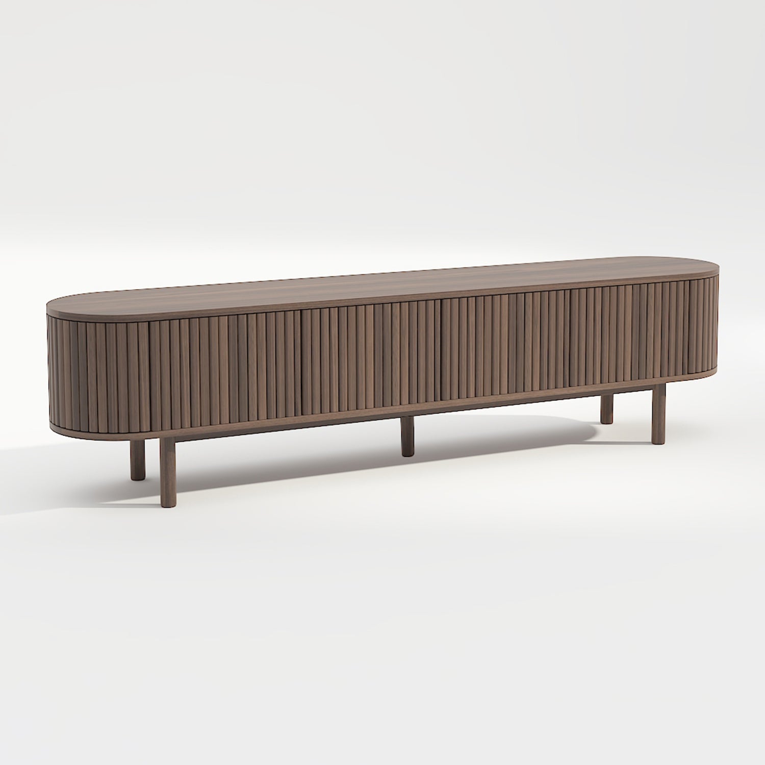 by fonQ Freya Tv-meubel B 200 cm - Walnoot