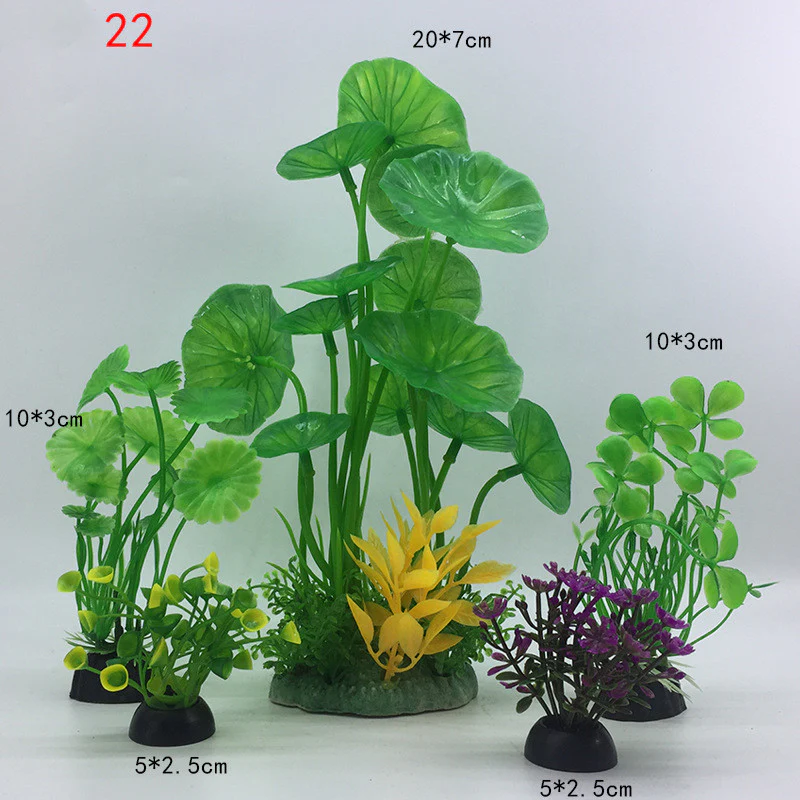 Fish Tank Decoration Simulation Water Plant Artificial Aquarium Landscaping Decor