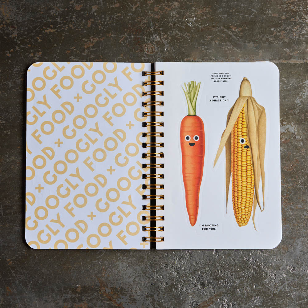 Livre - Googly Food Sticker Book