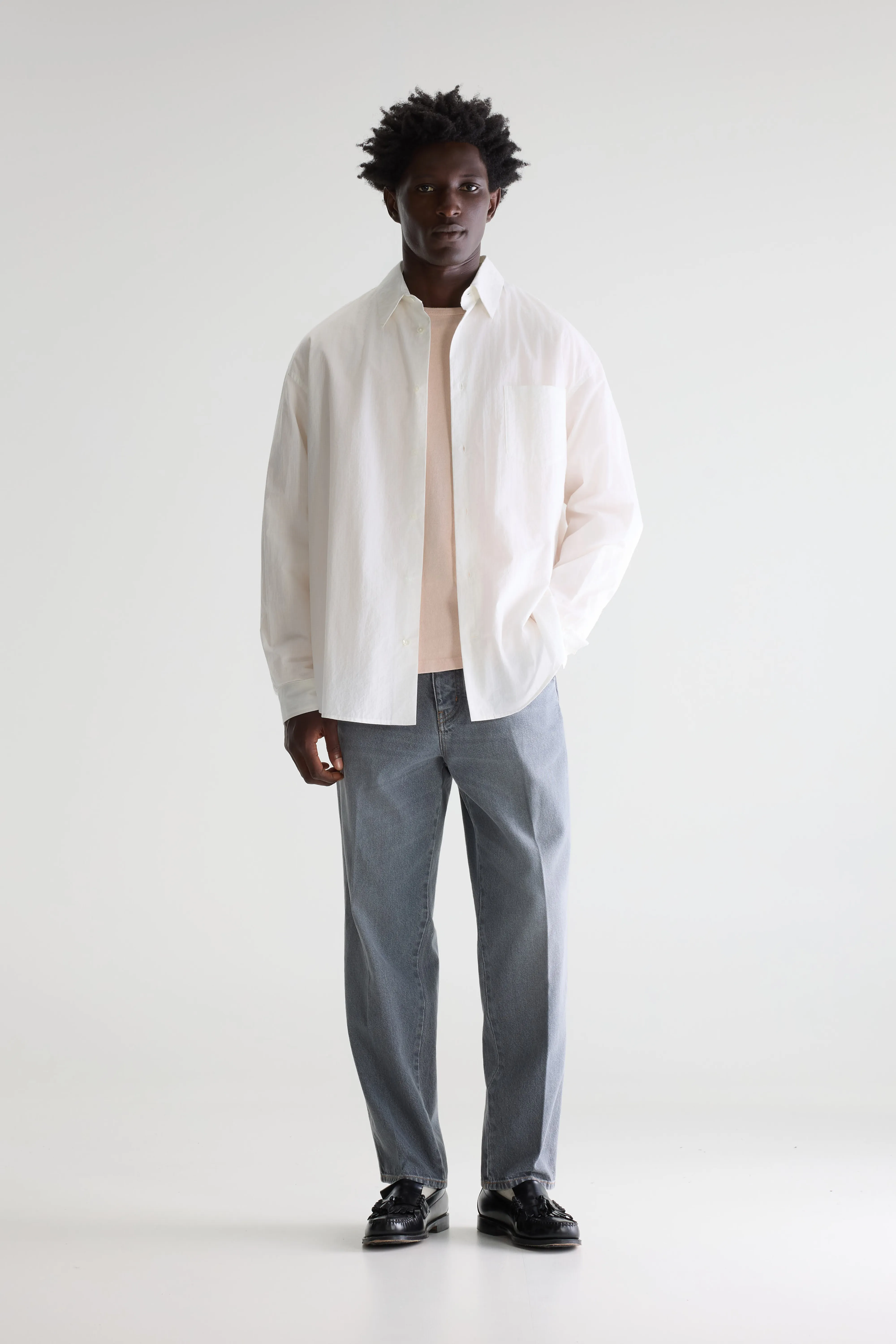 Bellerose Jops relaxed shirt  (261 / M / WHITE)