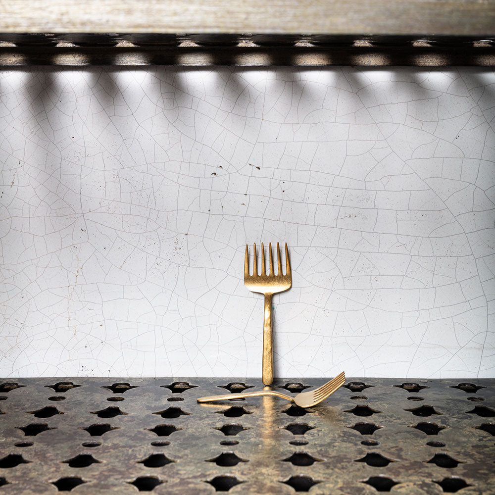 Fourchette rateau - Or