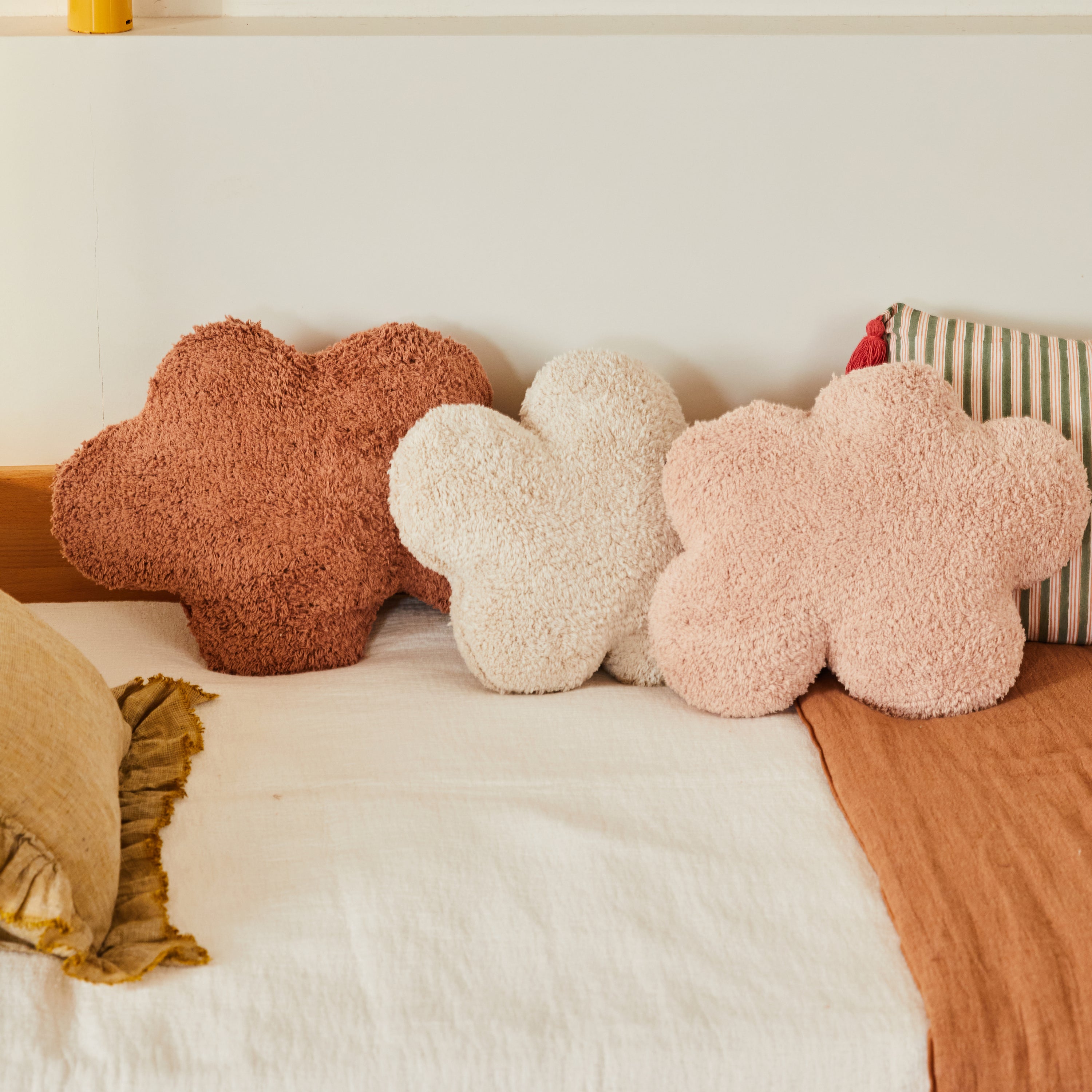 Lorena Canals Clouds Vloerkussen - Naturel