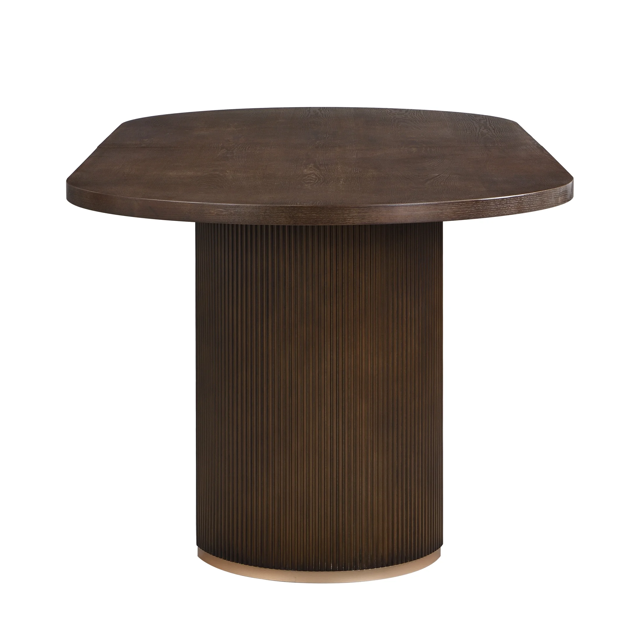 Christopher Knight Home Minimalist 88- Oval Dining Table for 4-6, Espresso - Image 15