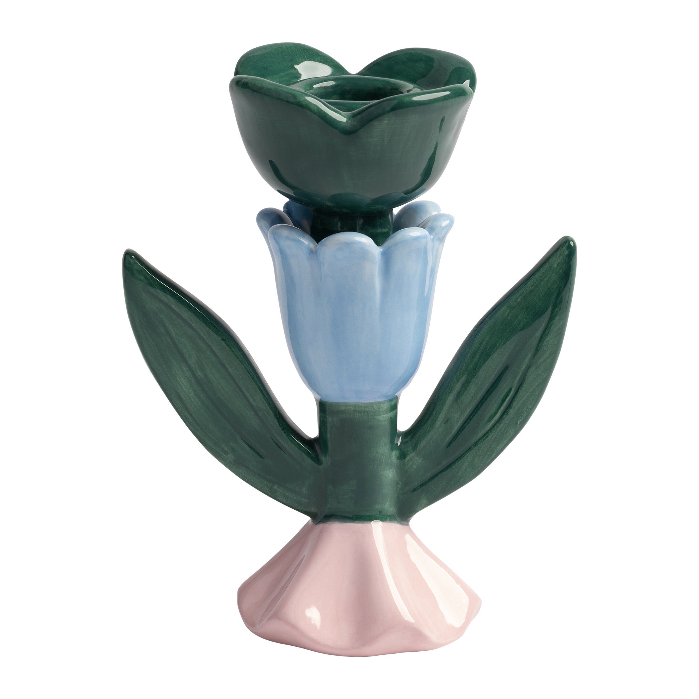 &k amsterdam Blume Kandelaar - Medium