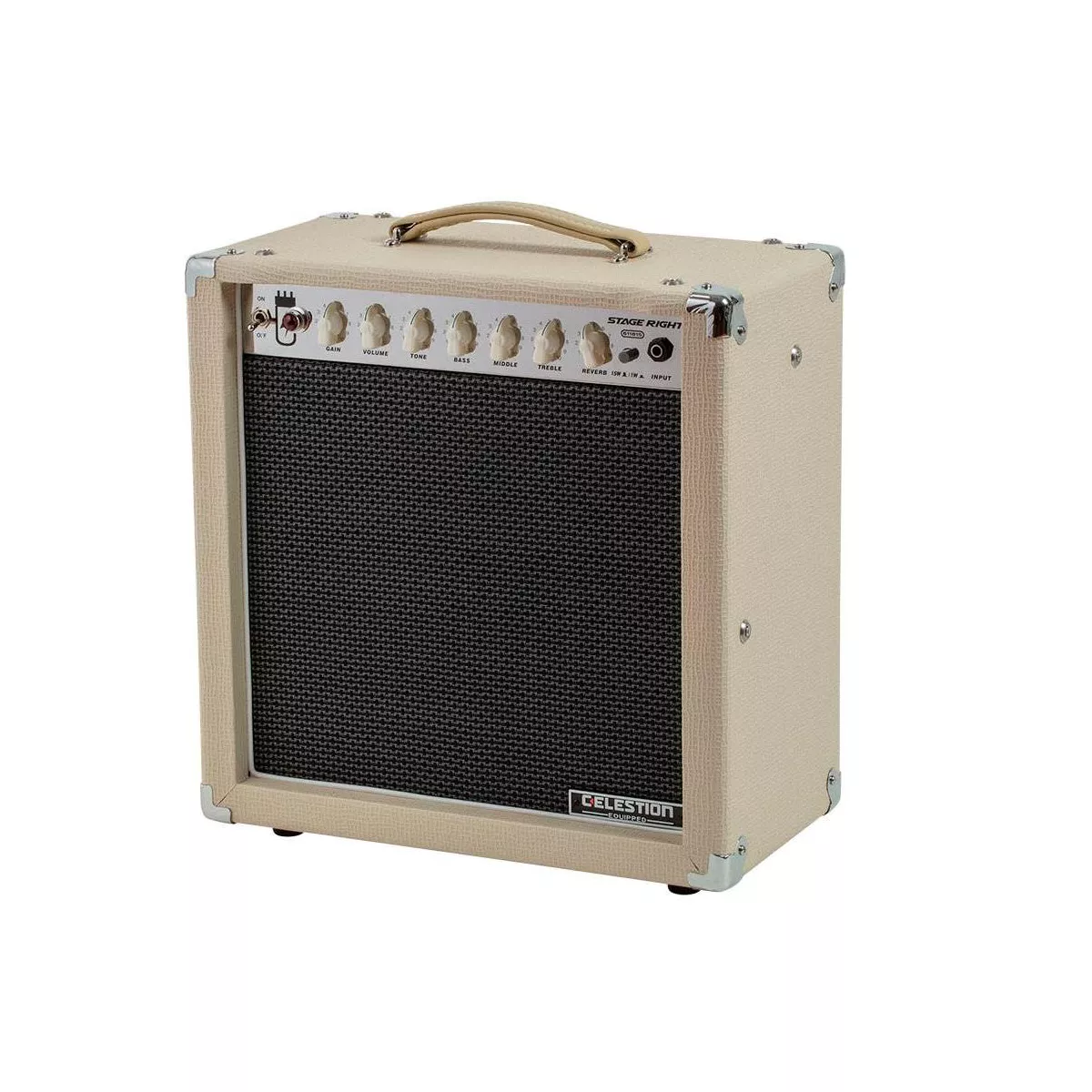 15-Watt 1×12 Guitar Combo Tube Amp with Celestion Speaker and Spring Reverb