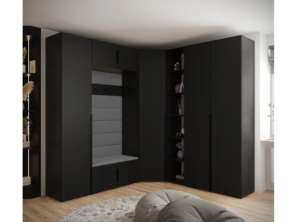Andreuworldcasa 1 armario con puertas batientes 236.7/232/47
