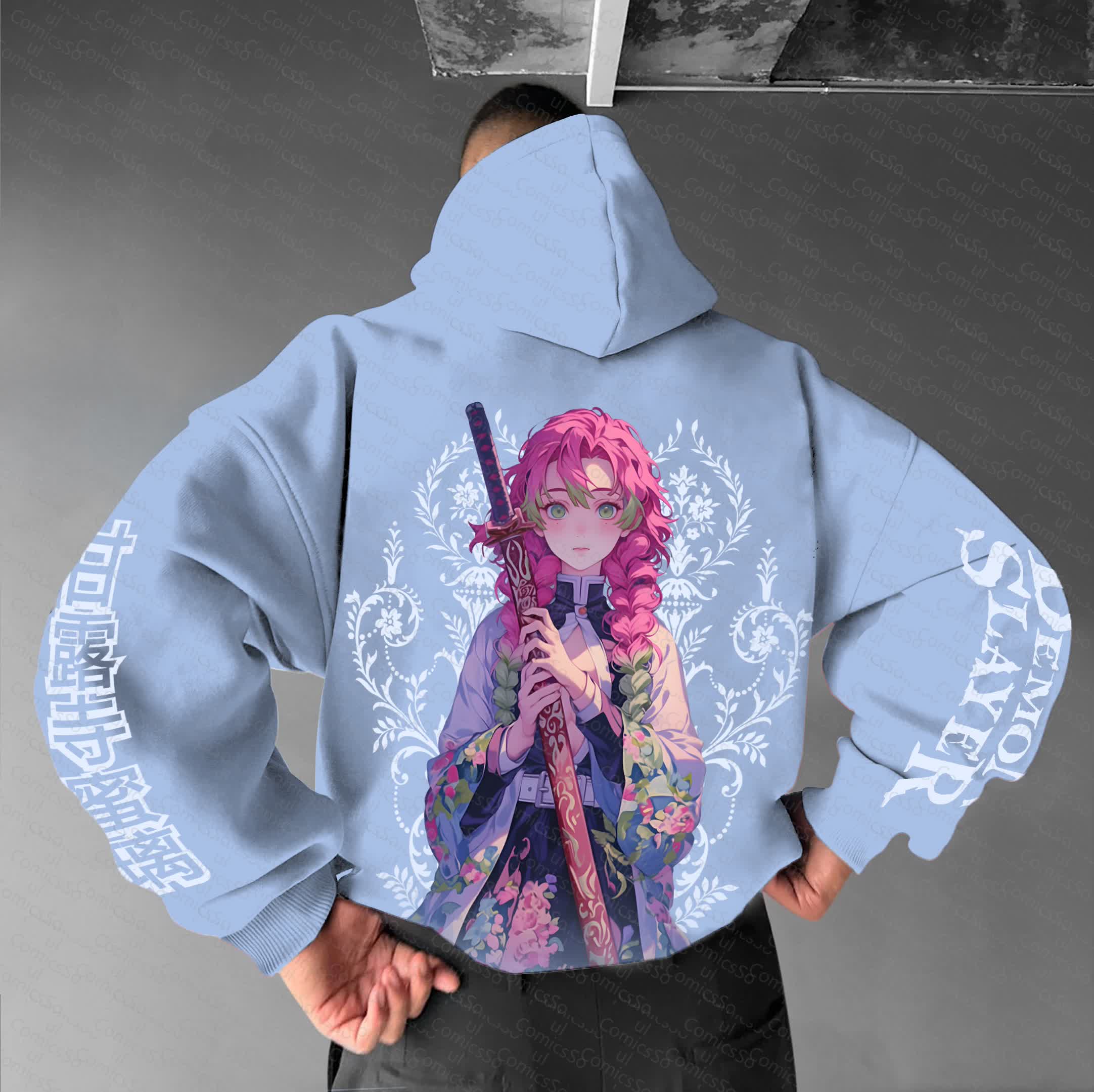 Unisex “Comicssoul” Anime Graphic Streetwear Vintage Hoodie