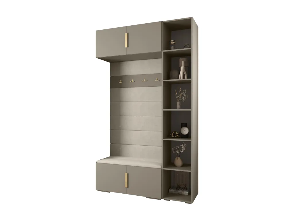 Lluesmahome 1 armario con puertas batientes 236.7/140/47 RVOI20570