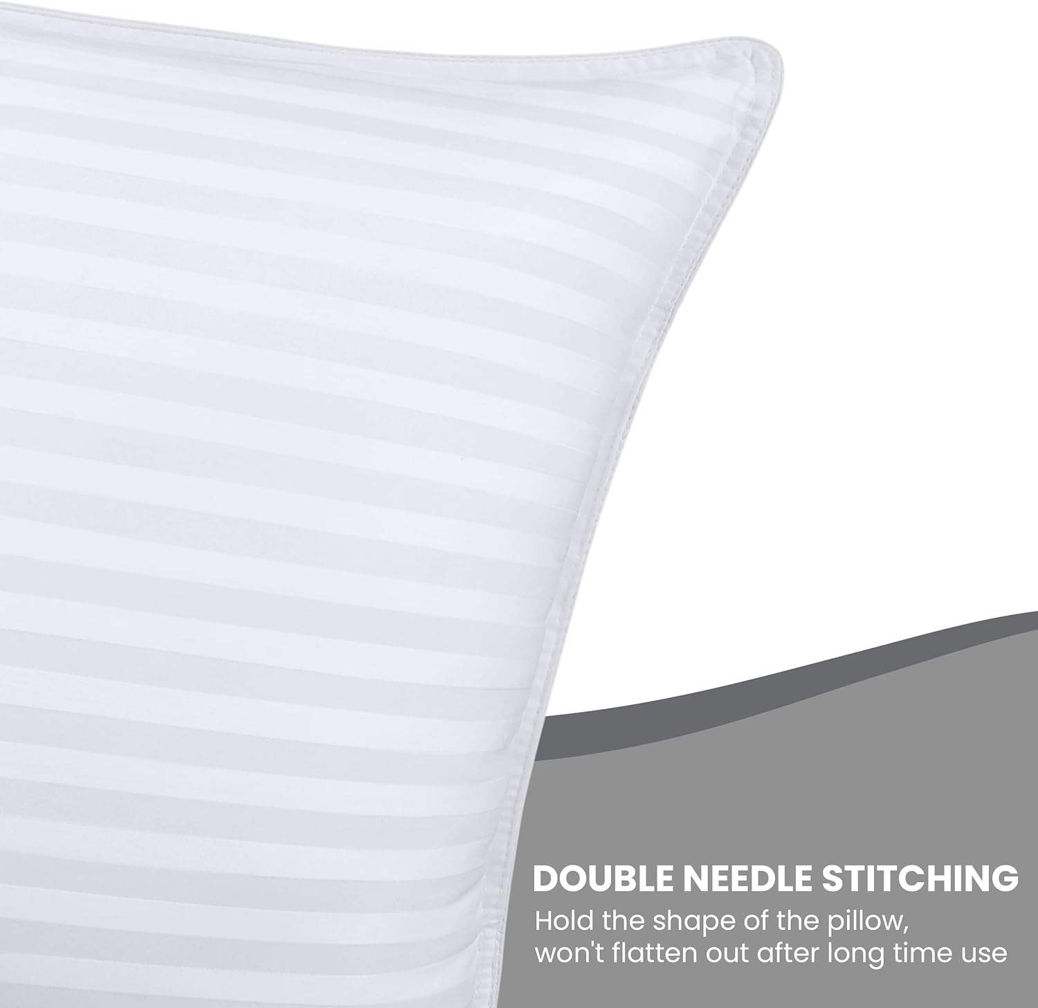 Design Hotel Quality Cooling Bed Pillows White Set of 2 Personalized Home Hotel Sleeping Pillows