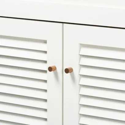 Carson Carrington Agnew Modern 11-Shelf Shoe Storage Cabinet
