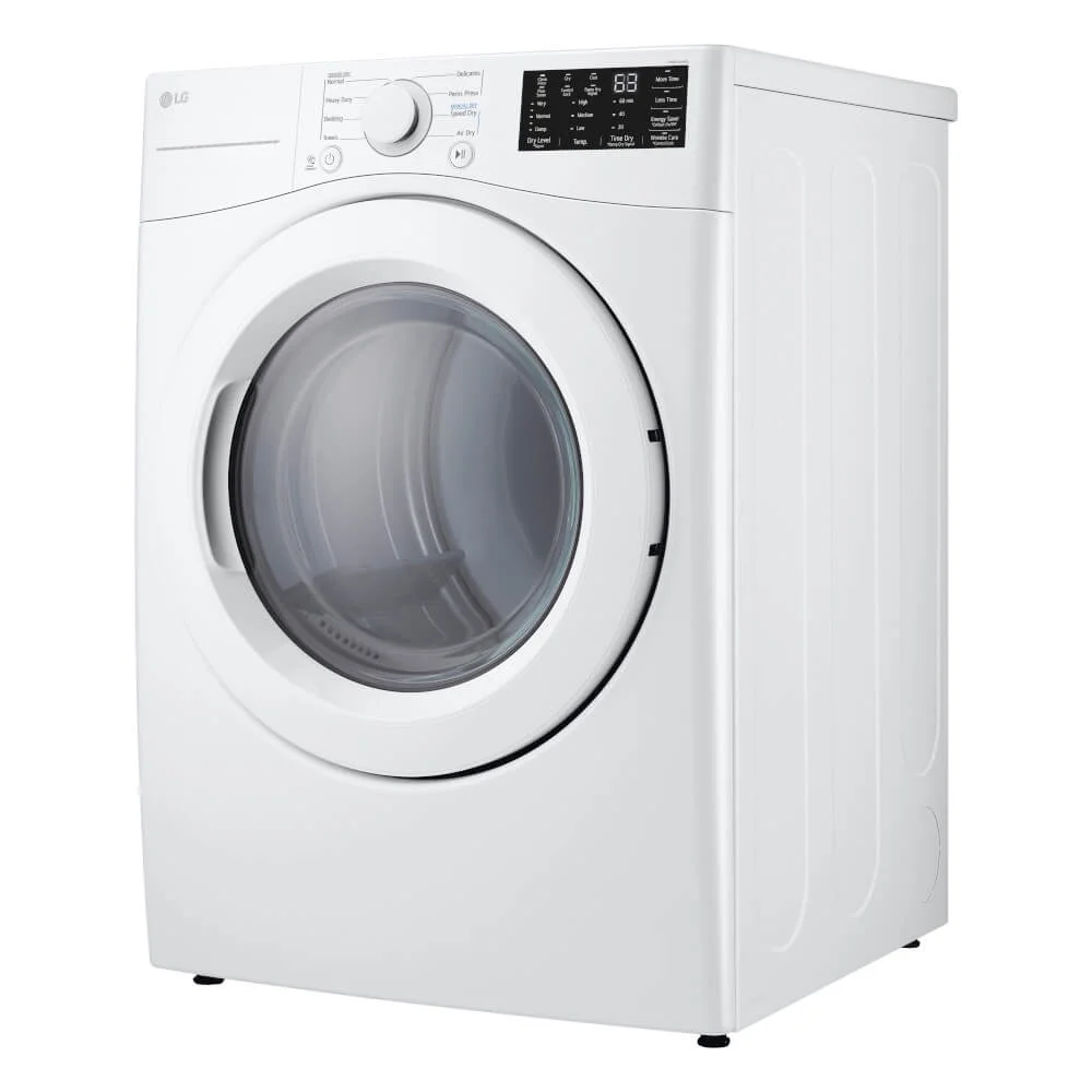LG DLE3470W front load electric dryer - Image 2