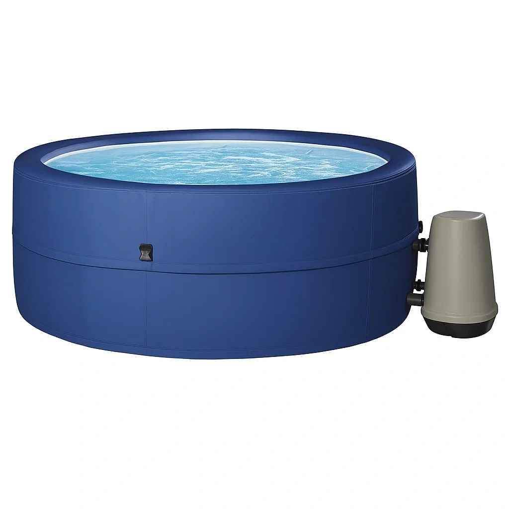 Spa semirrígido de hidromasaje 850 L 4 plazas Ø165x70 cm - MufvRkP129Wc
