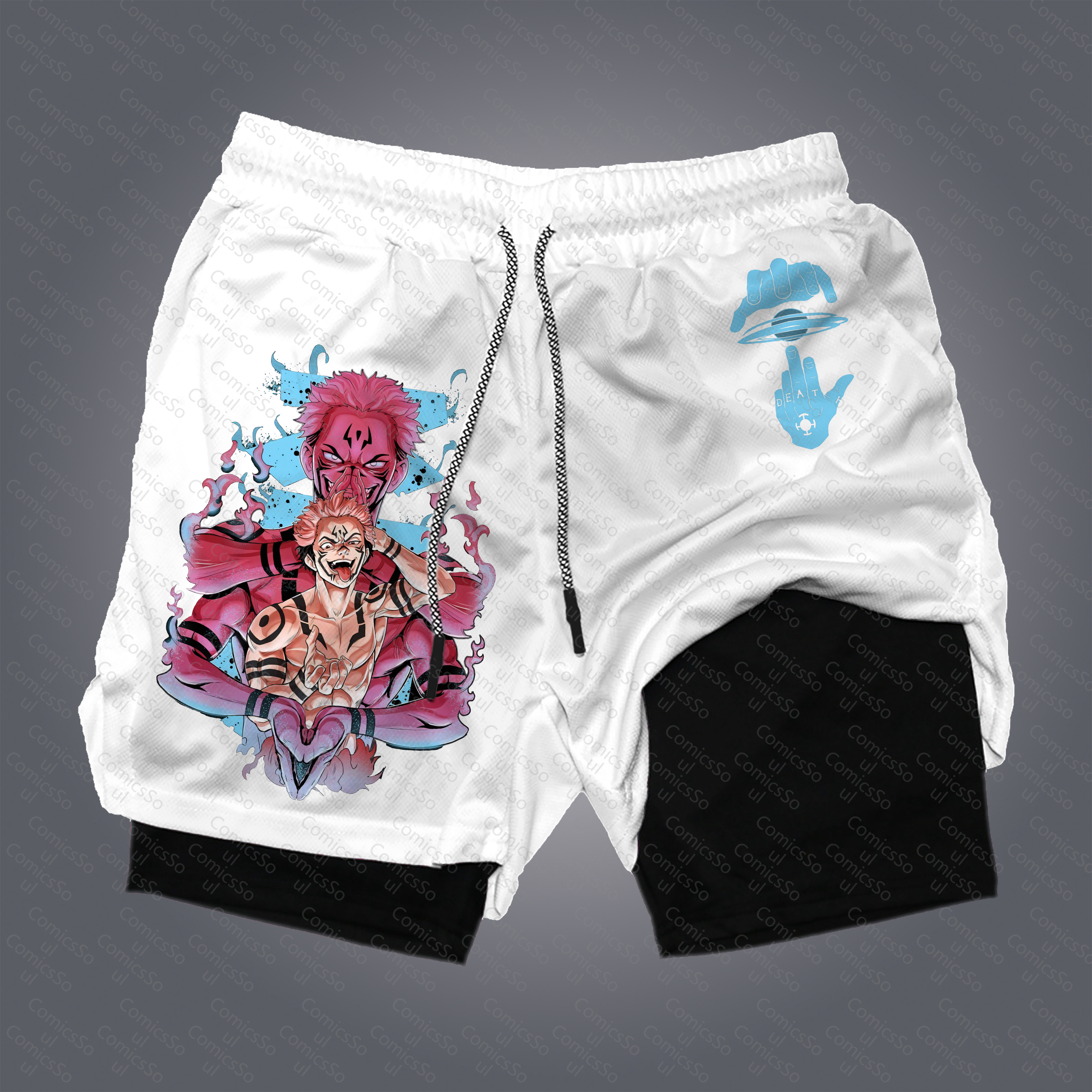 Unisex “ Comicssoul” Casual Streetwear Shorts