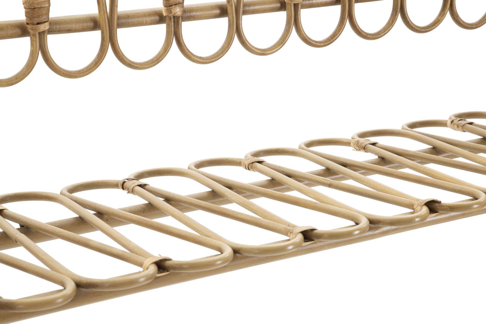 Mauro Ferretti Panama Wandplank in bruin metaal 1