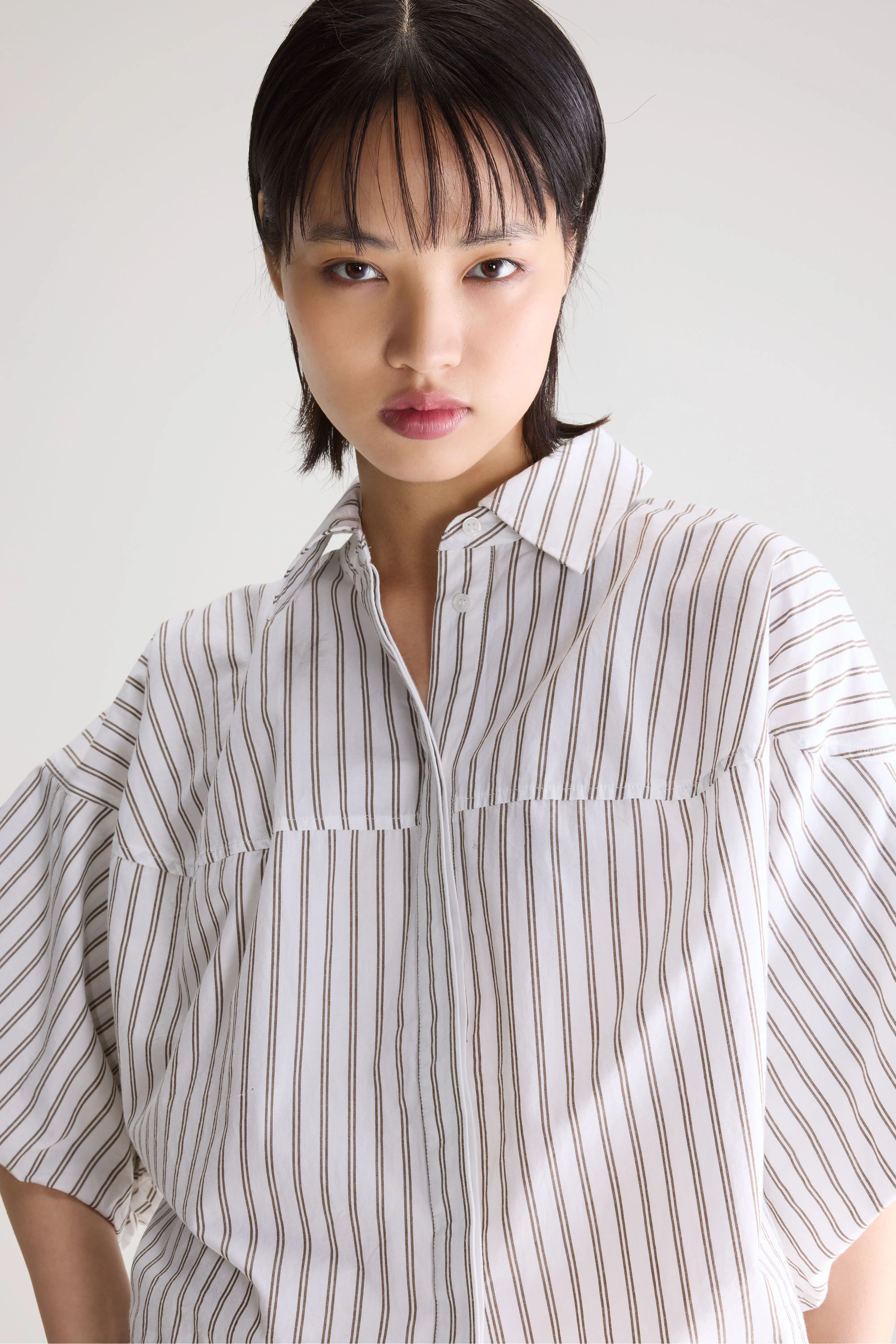 Bellerose Cassy balloon shirt (261 / W / STRIPE A)