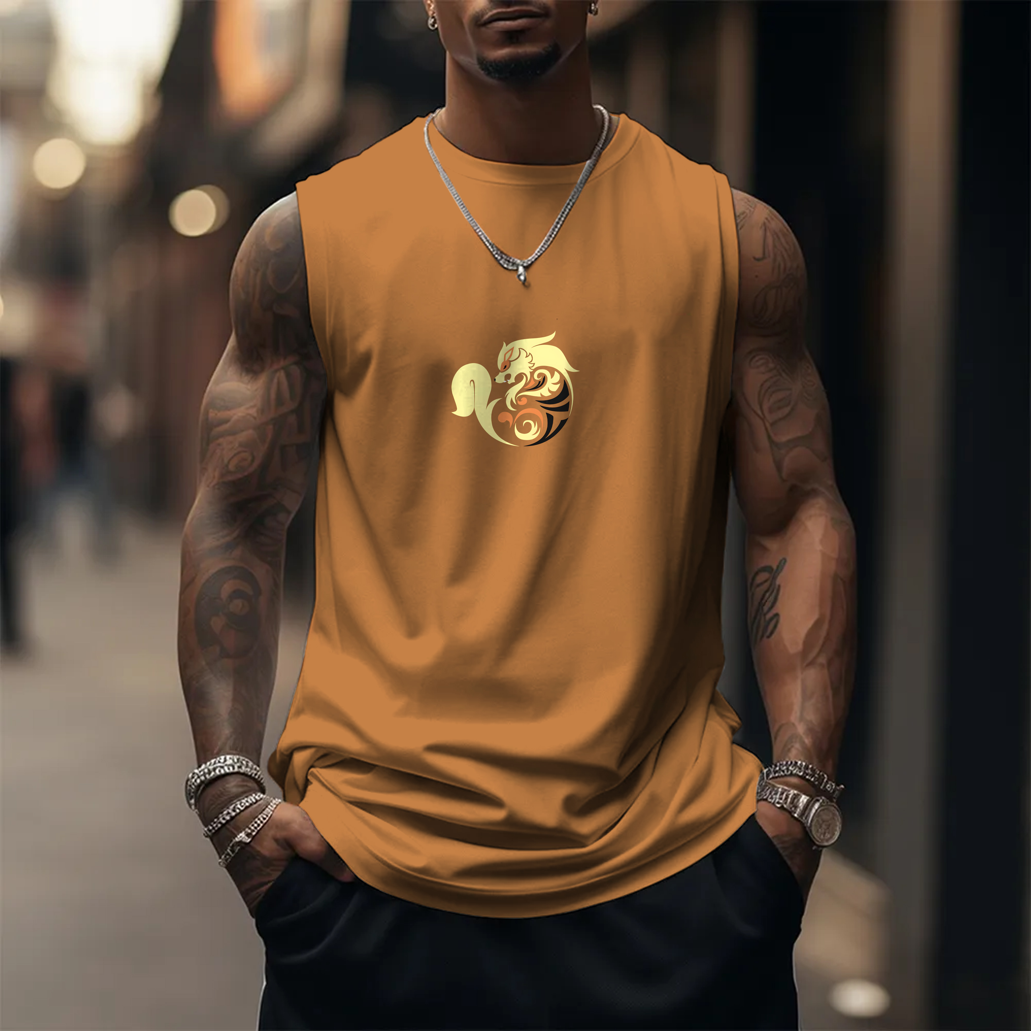 Unisex  “Comicssoul” Casual Anime  Tank Top