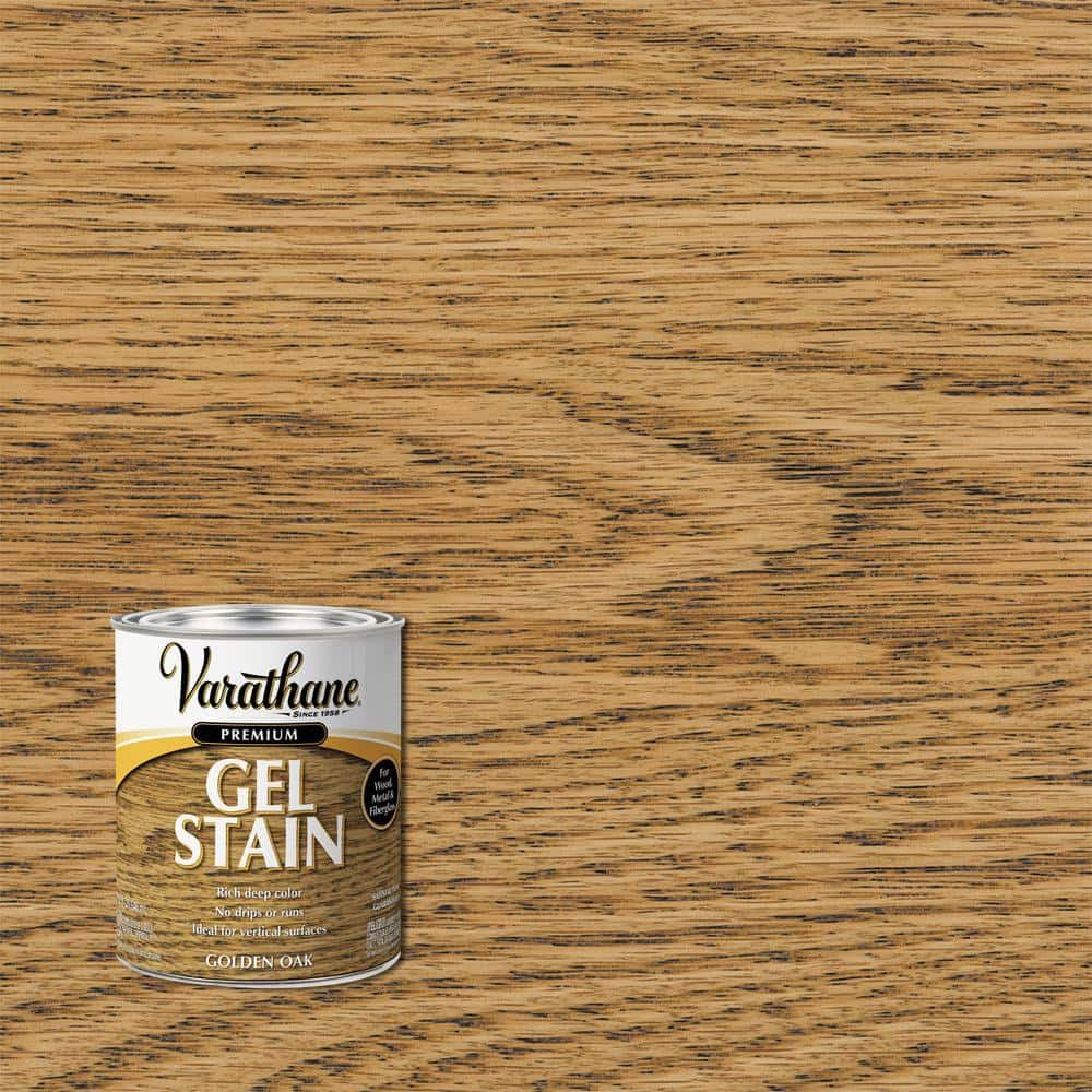 Varathane 1 qt. Golden Oak Semi-Transparent Wood Interior Gel Stain (2-Pack)(Golden Oak)