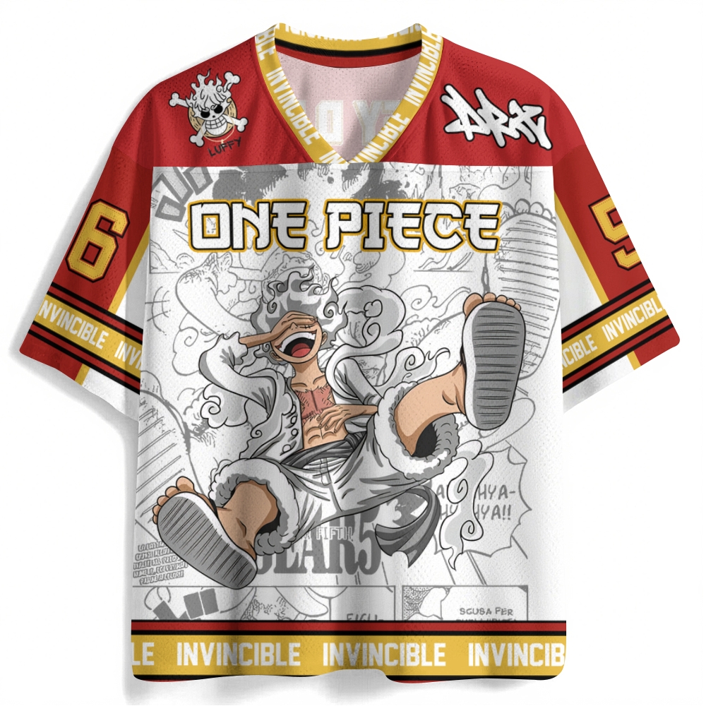 One Piece Anime Football Jersey