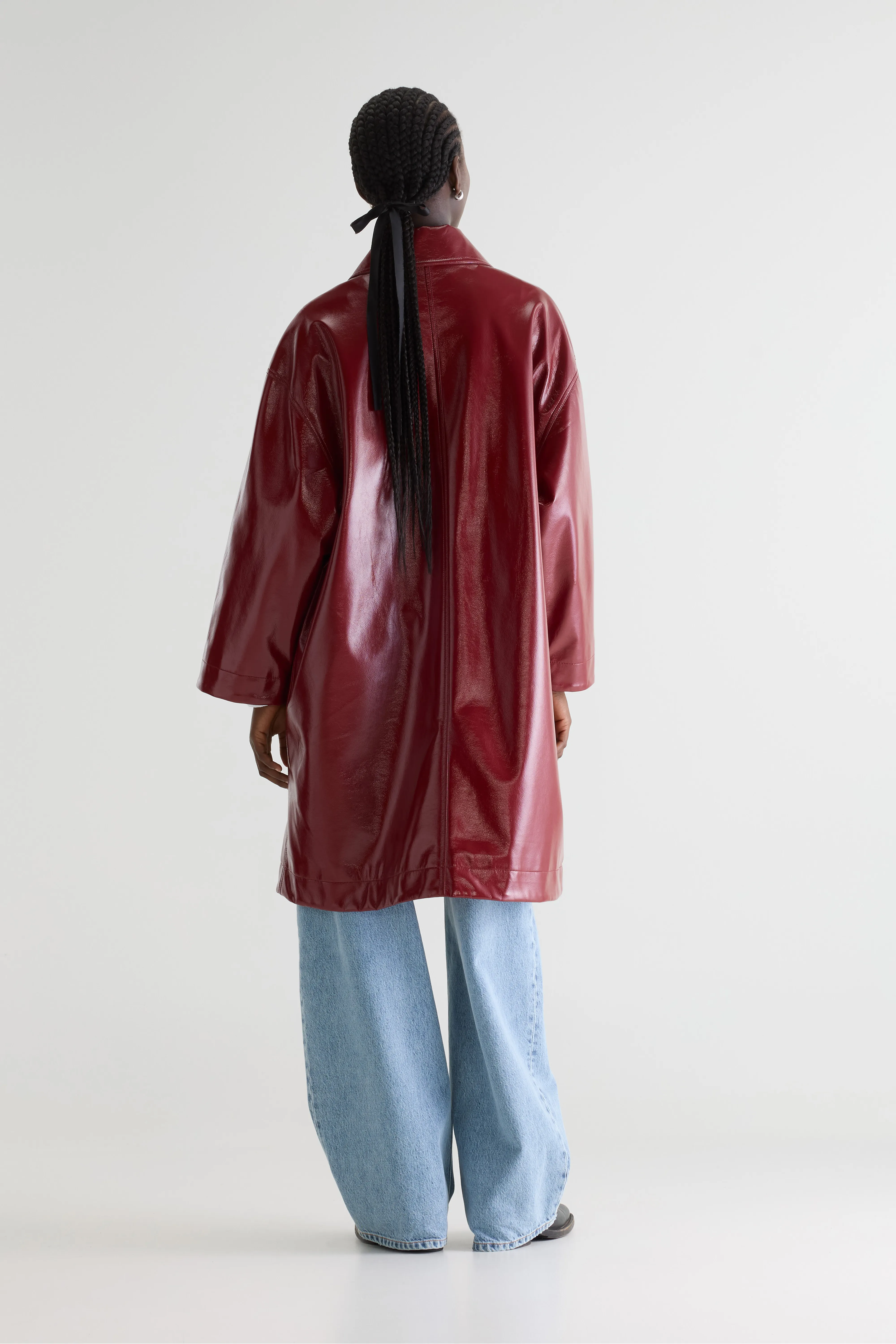 Bellerose Jana vinyl coat (261 / W / CERISE)