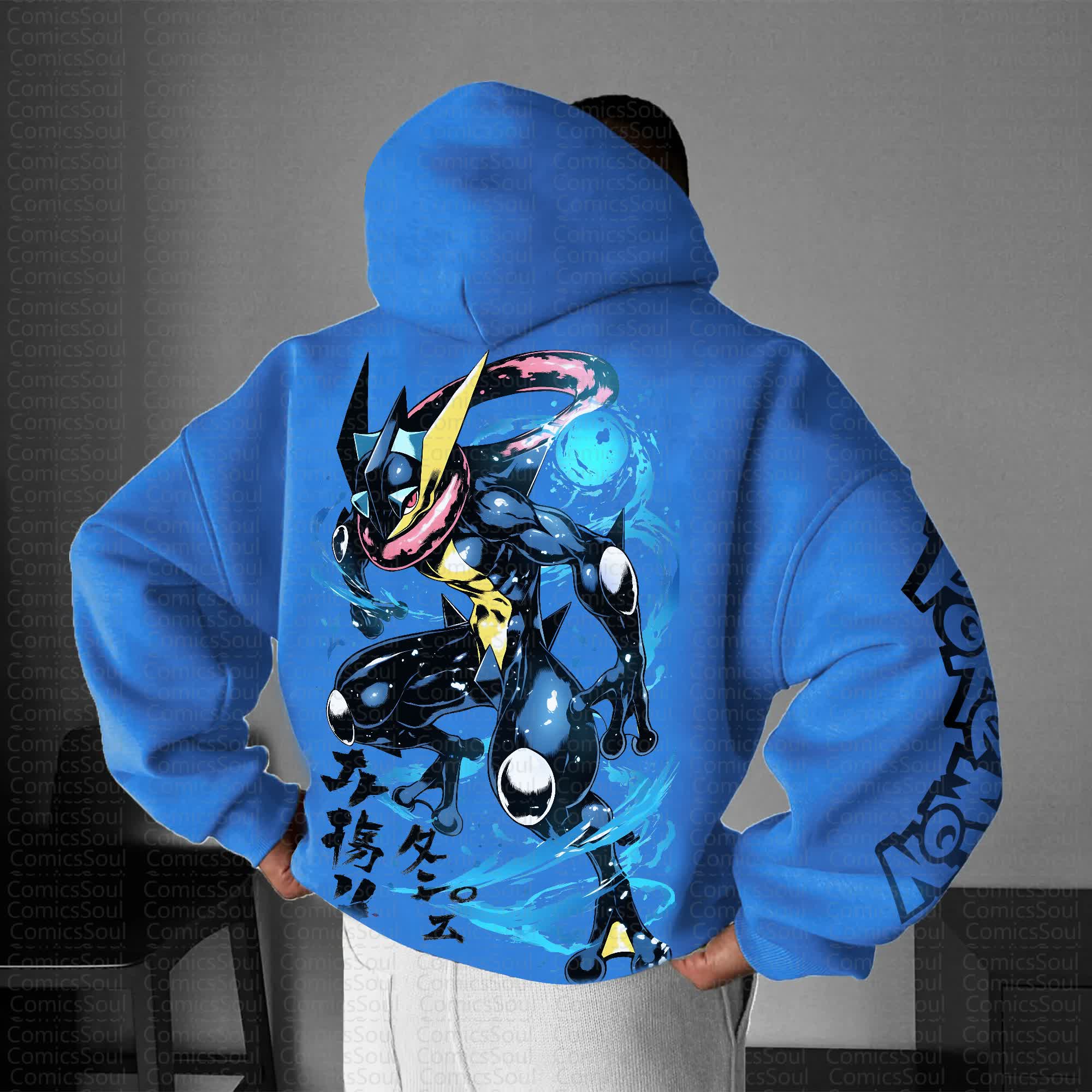 Unisex Anime Graphic Streetwear Vintage Hoodie丨Comicssoul